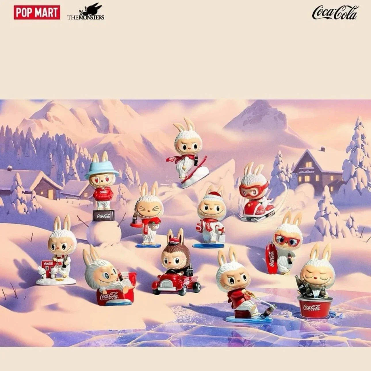 Popmart The Monsters x Coca Cola LABUBU Series Figures (SELECTED)