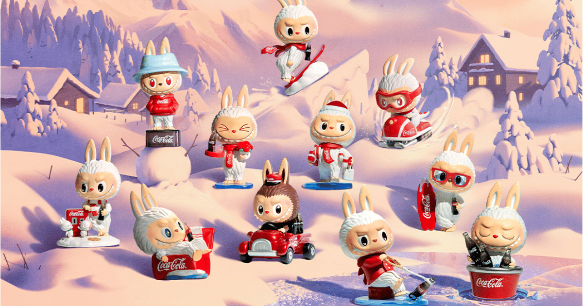 Popmart The Monsters x Coca Cola LABUBU Series Figures (SELECTED)