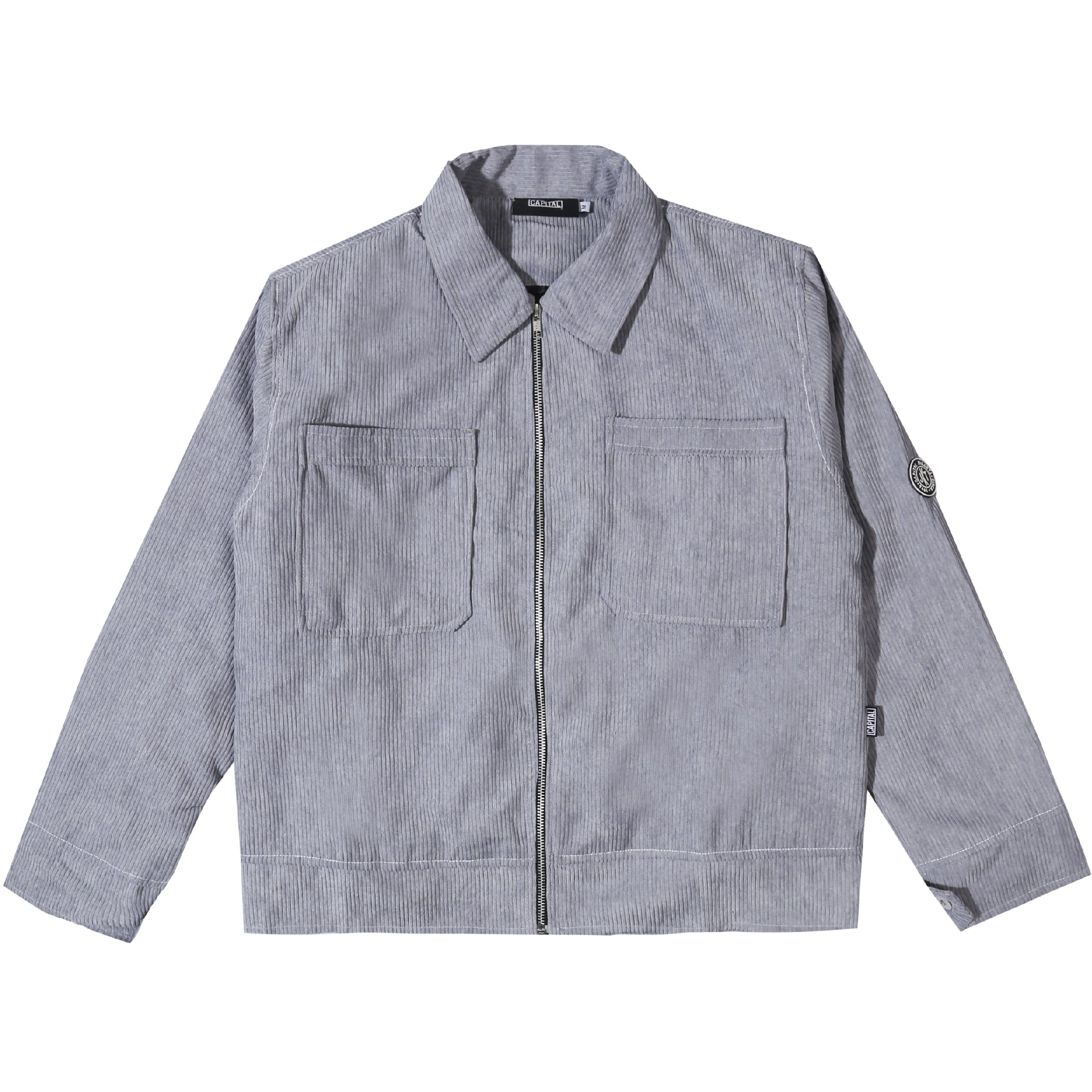 Capital Classic Corduroy Work Jacket - Grey