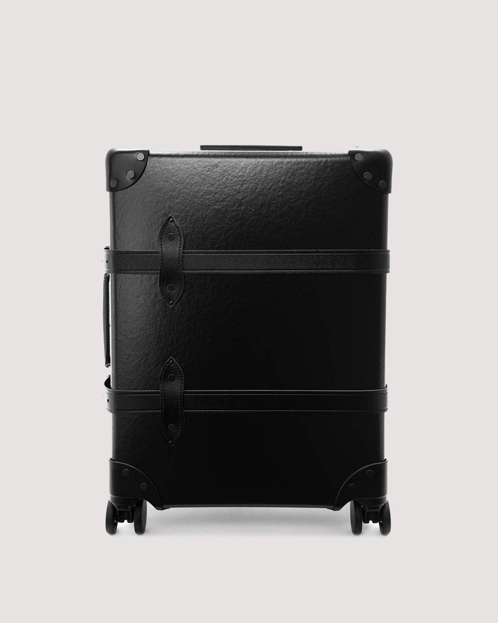 Globe-Trotter Centenary Four Wheel Carry - On Case - Black/Black/Black