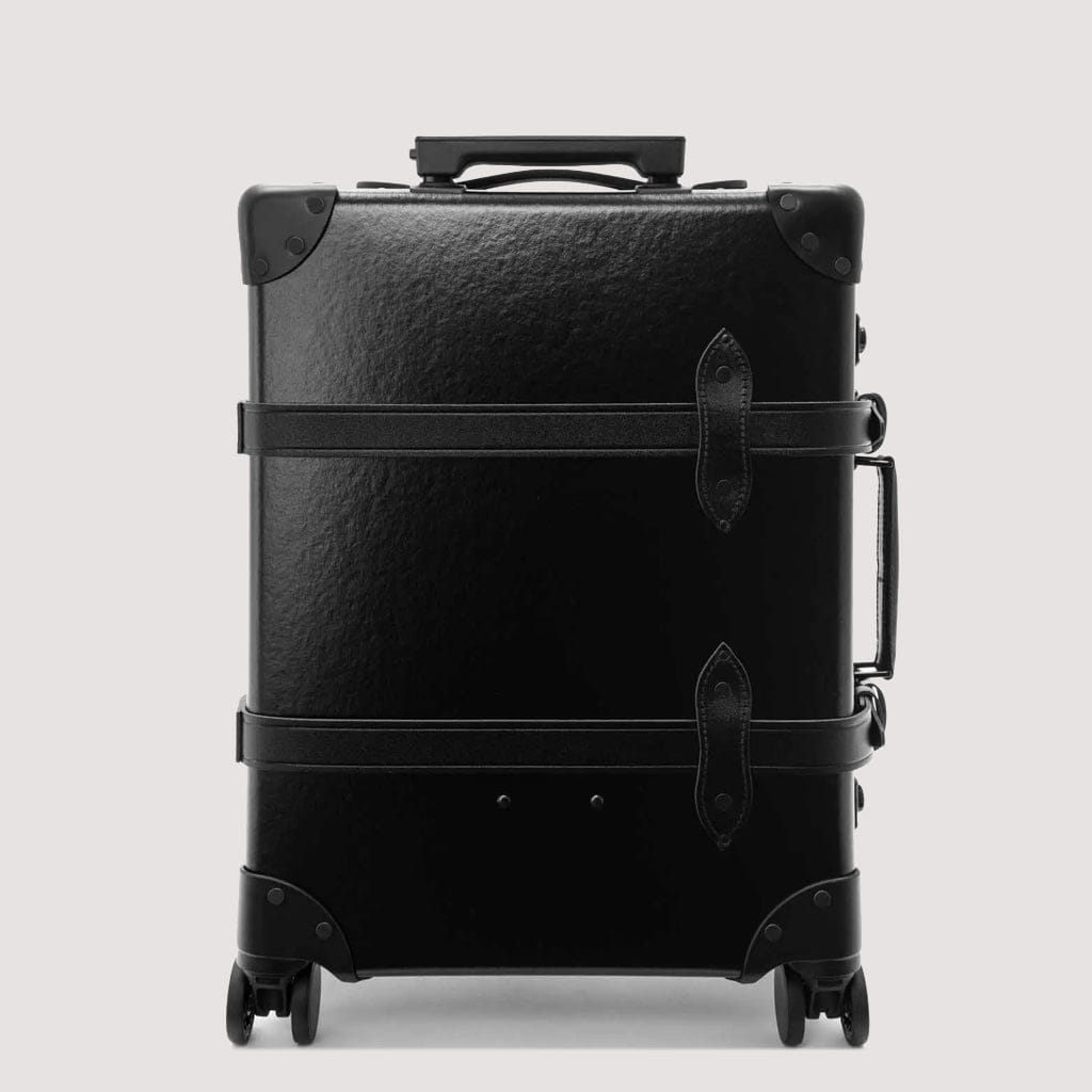 Globe-Trotter Centenary Four Wheel Carry - On Case - Black/Black/Black