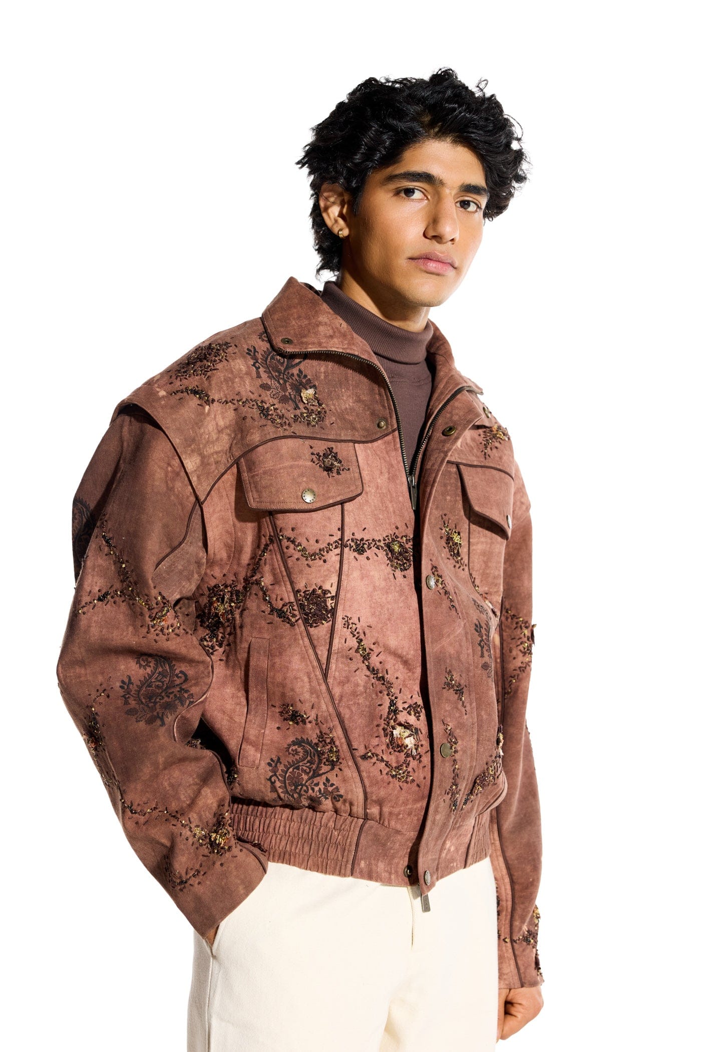F A R A K Kaarigar Bomber Jacket