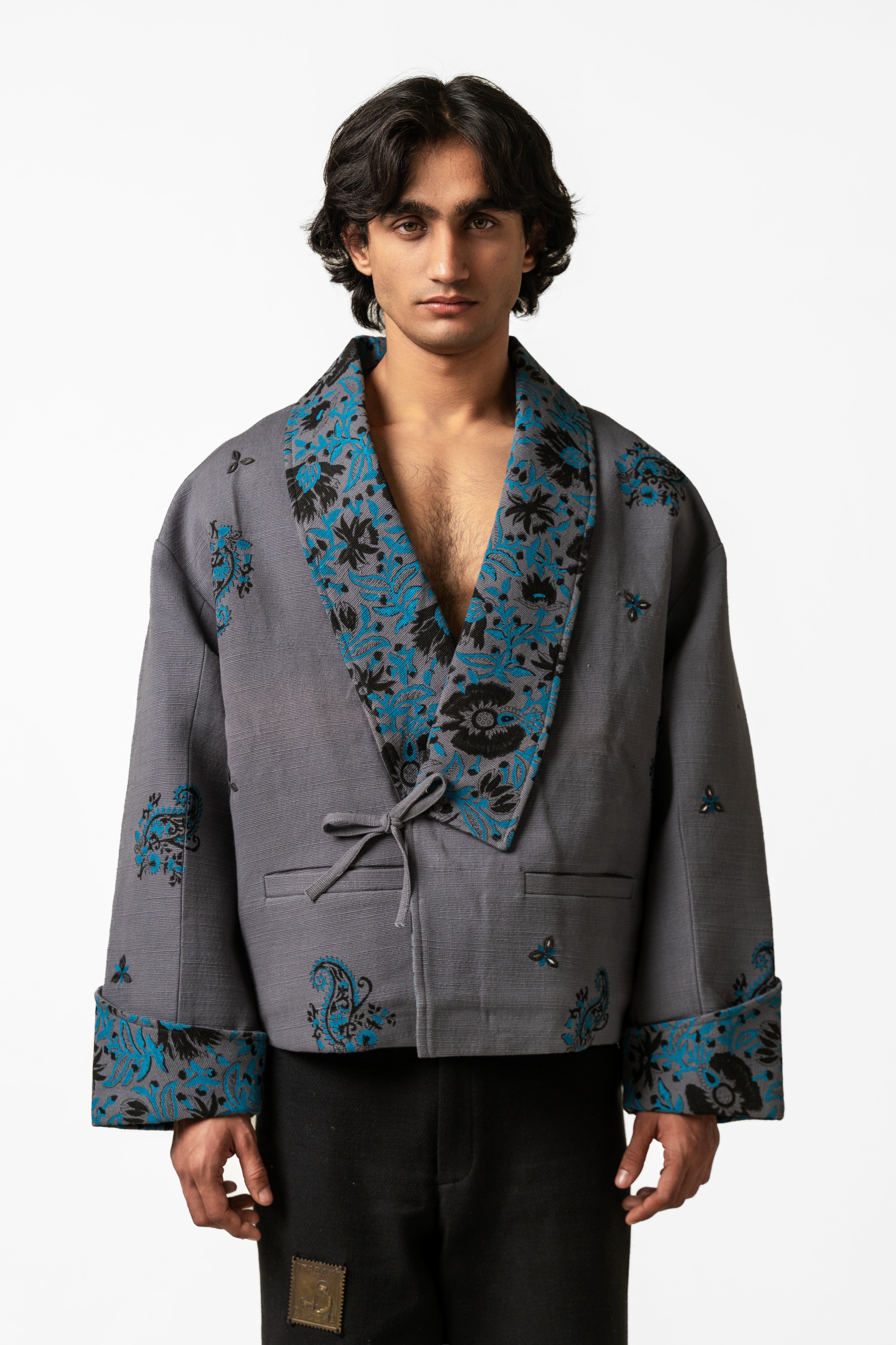 HANDMADE Sanganeri Handmade Kimono Jacket