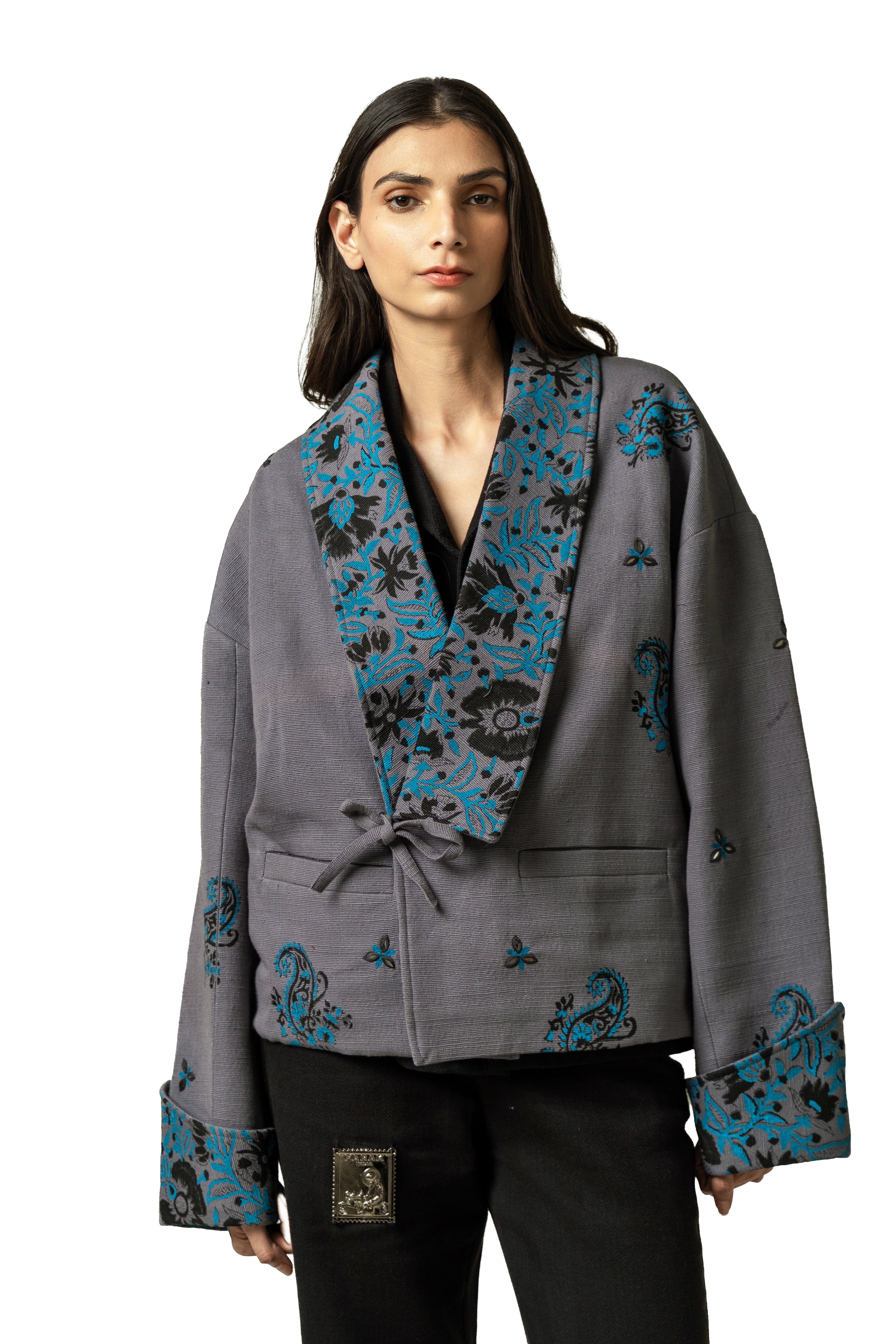 HANDMADE Sanganeri Handmade Kimono Jacket