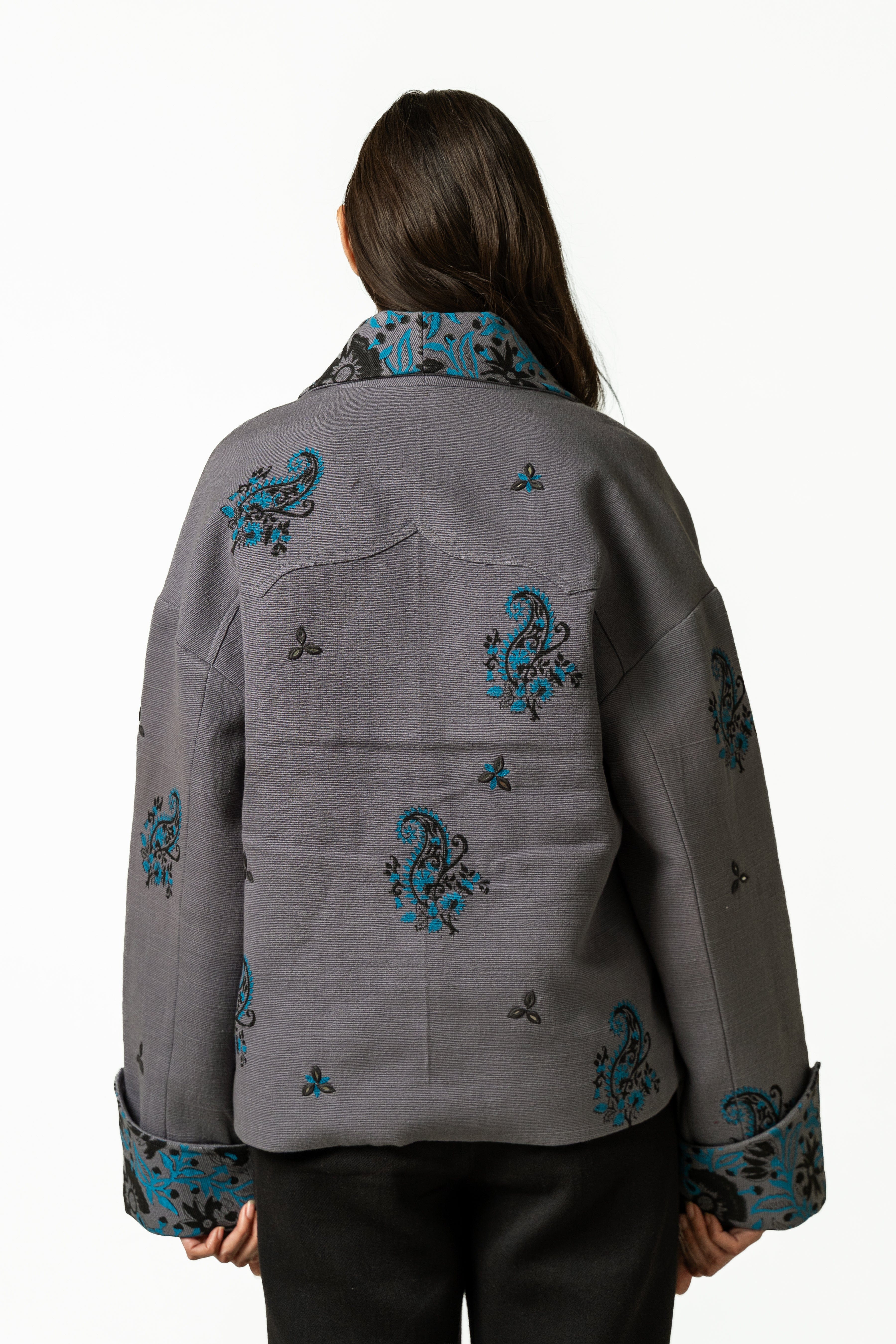 HANDMADE Sanganeri Handmade Kimono Jacket