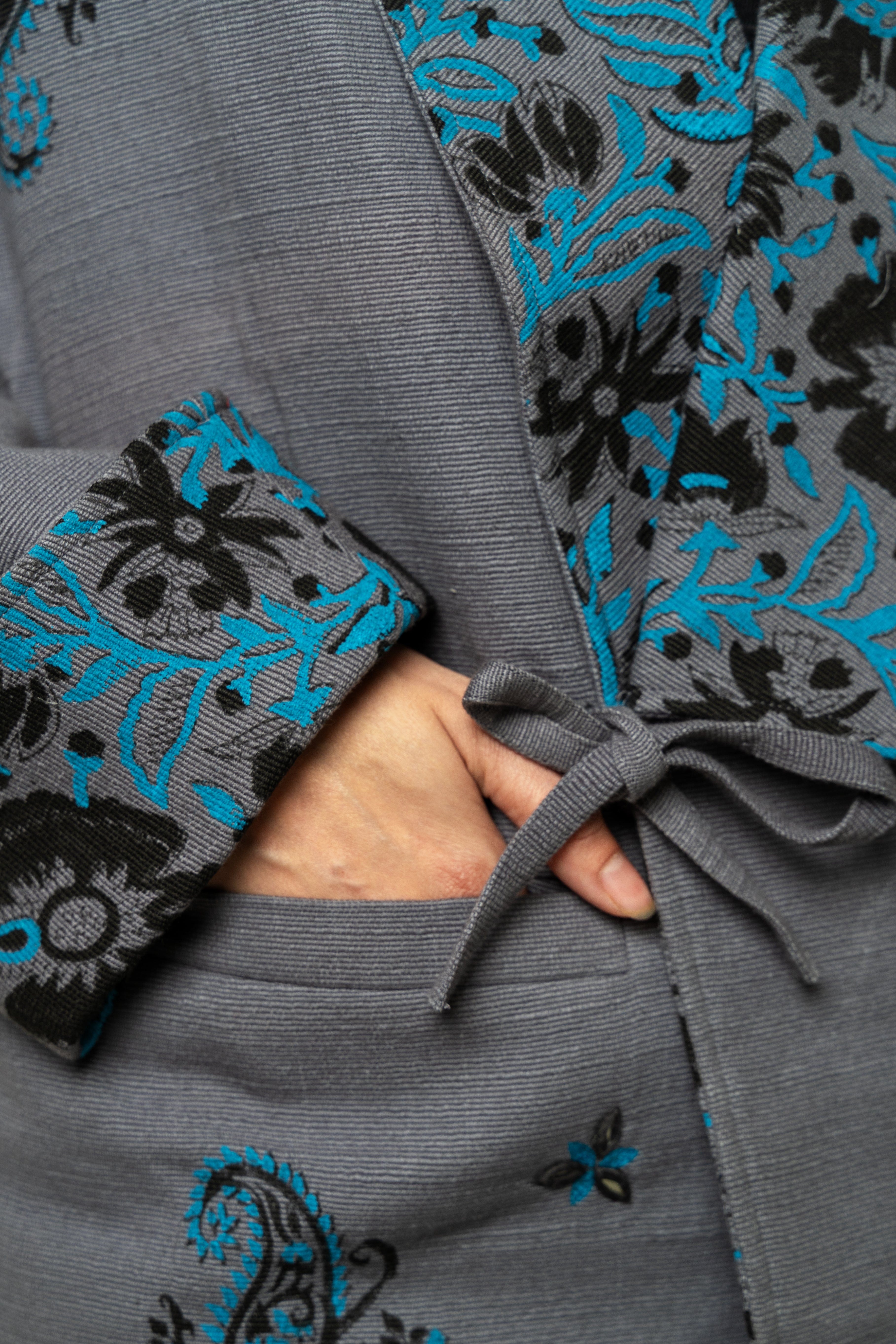 HANDMADE Sanganeri Handmade Kimono Jacket