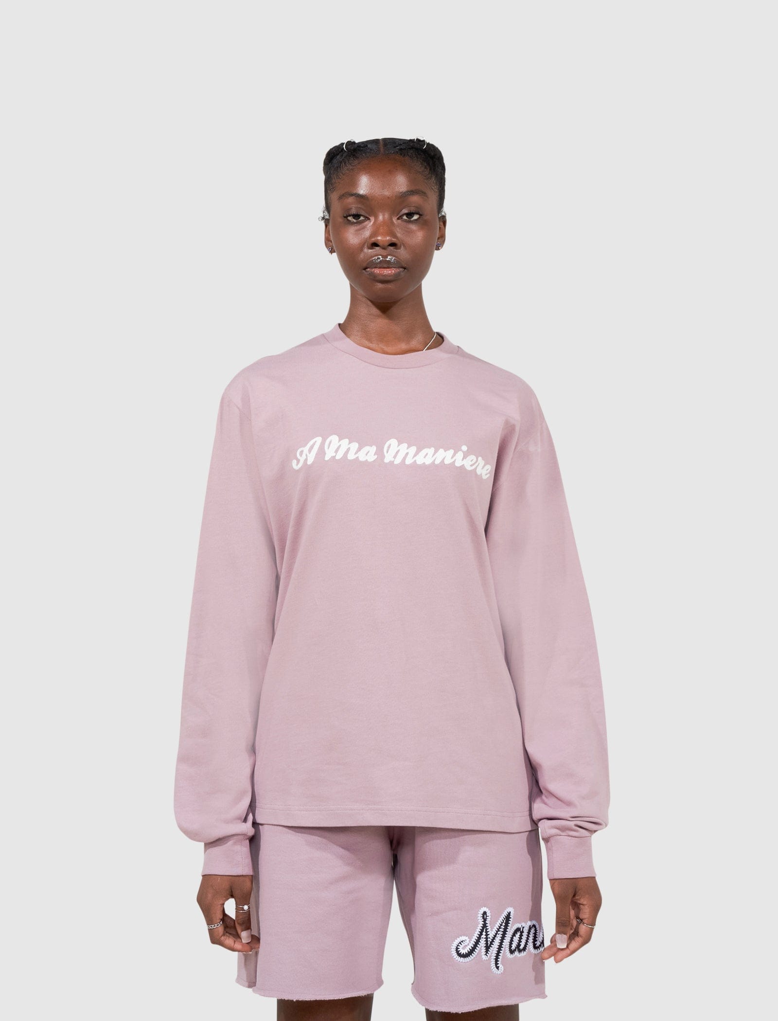A MA Maniére AMM SCRIPT LONG SLEEVE