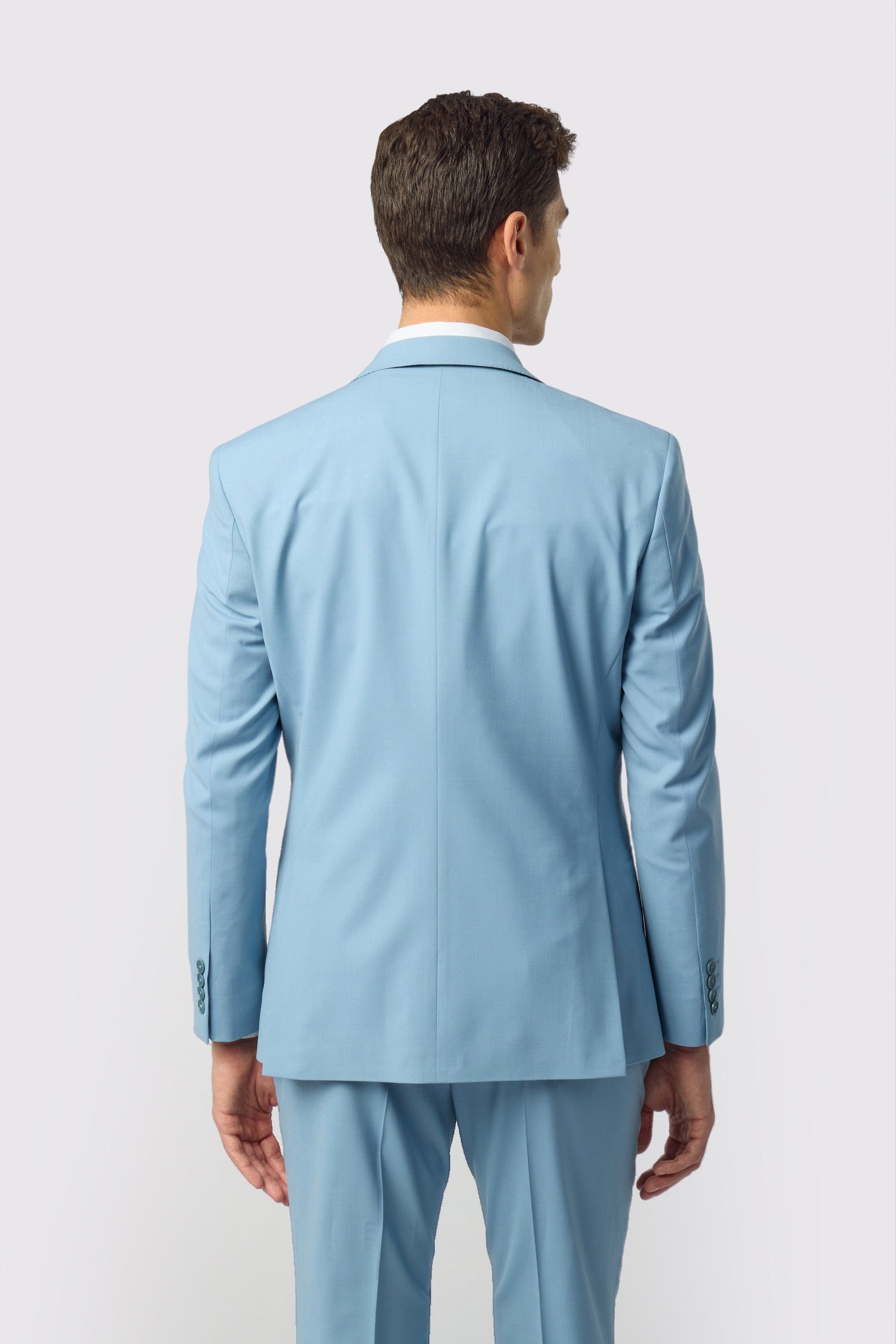 Blue Delphi - Powder Blue Panama Jkt Blue