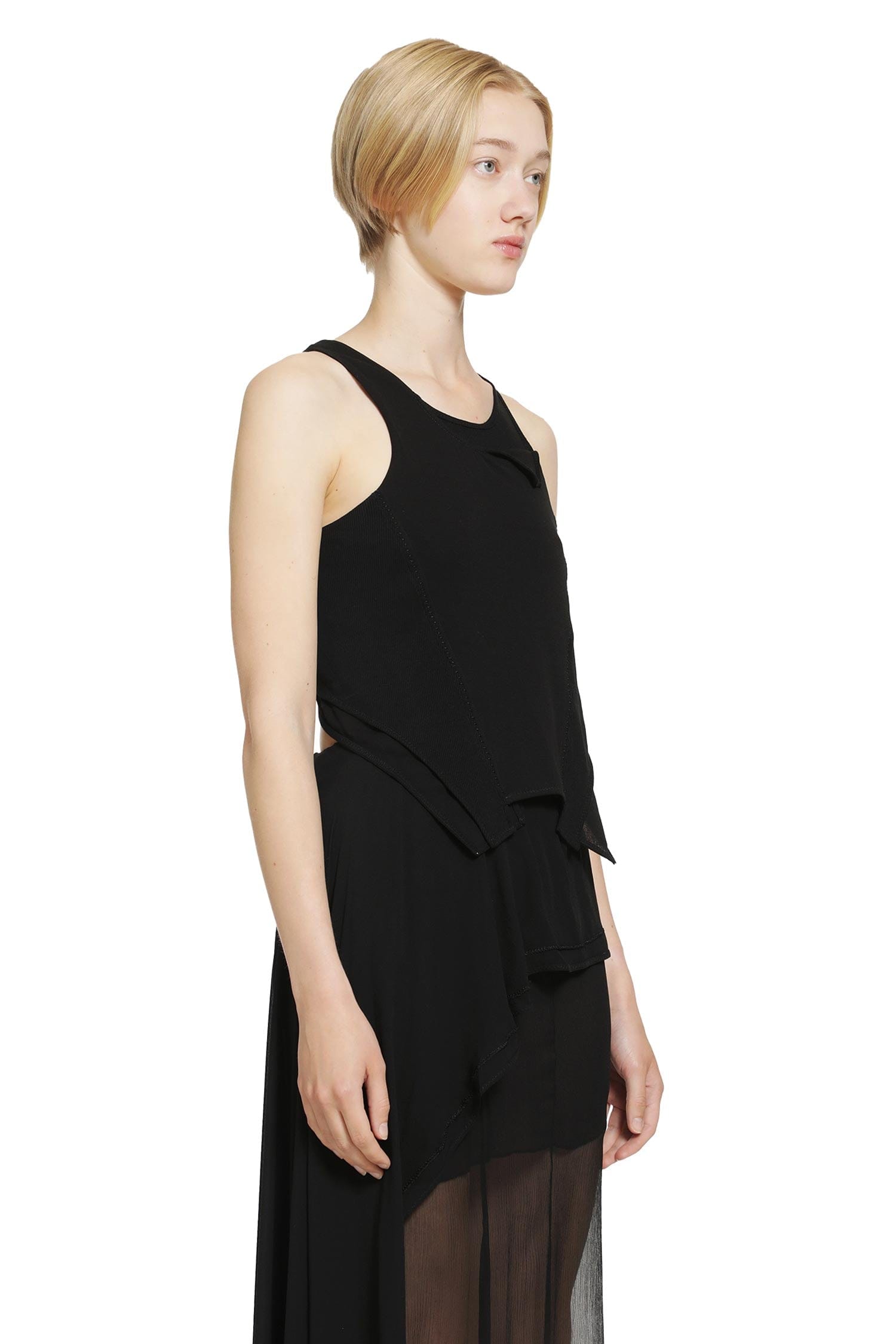Yehuafan Asymmetric Tank Top