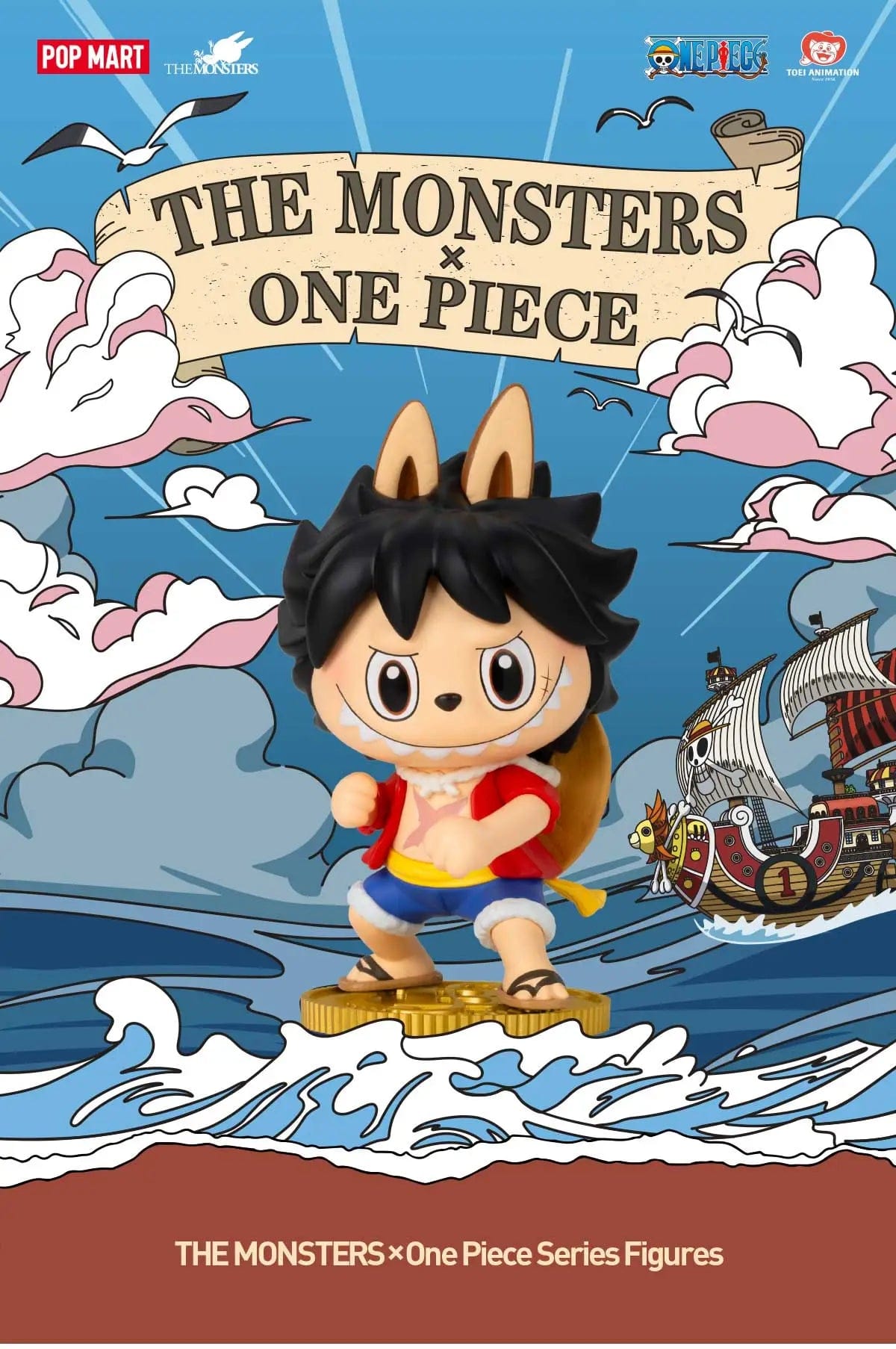 Ralphie's Funhouse POPMART One Piece Series Figures Labubu (SEALED)