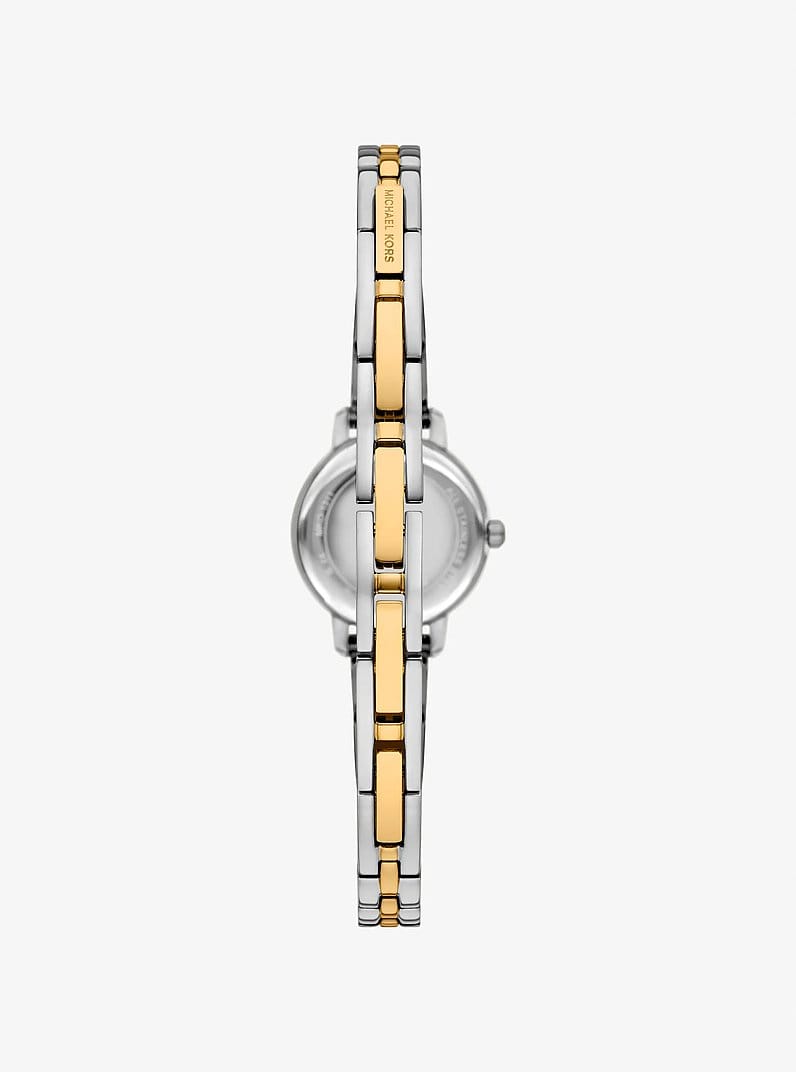 Micro Melissa Pavé Two-Tone Watch