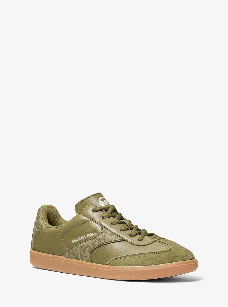 Benny Mixed-Media Sneaker