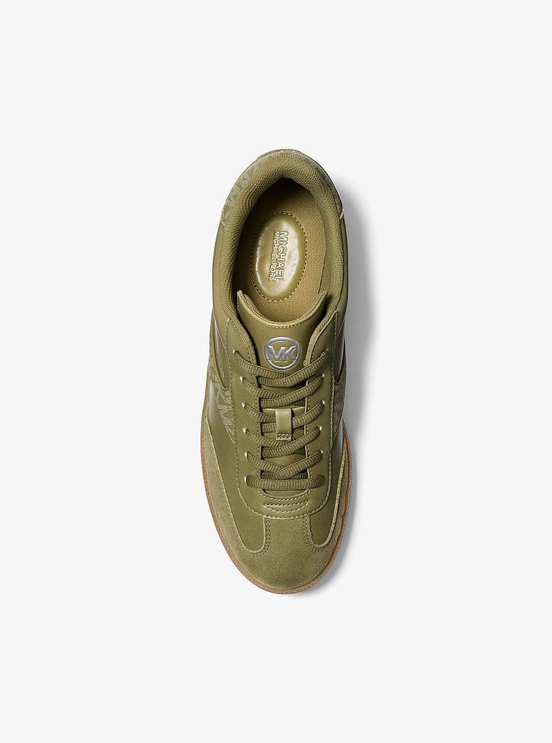 Benny Mixed-Media Sneaker