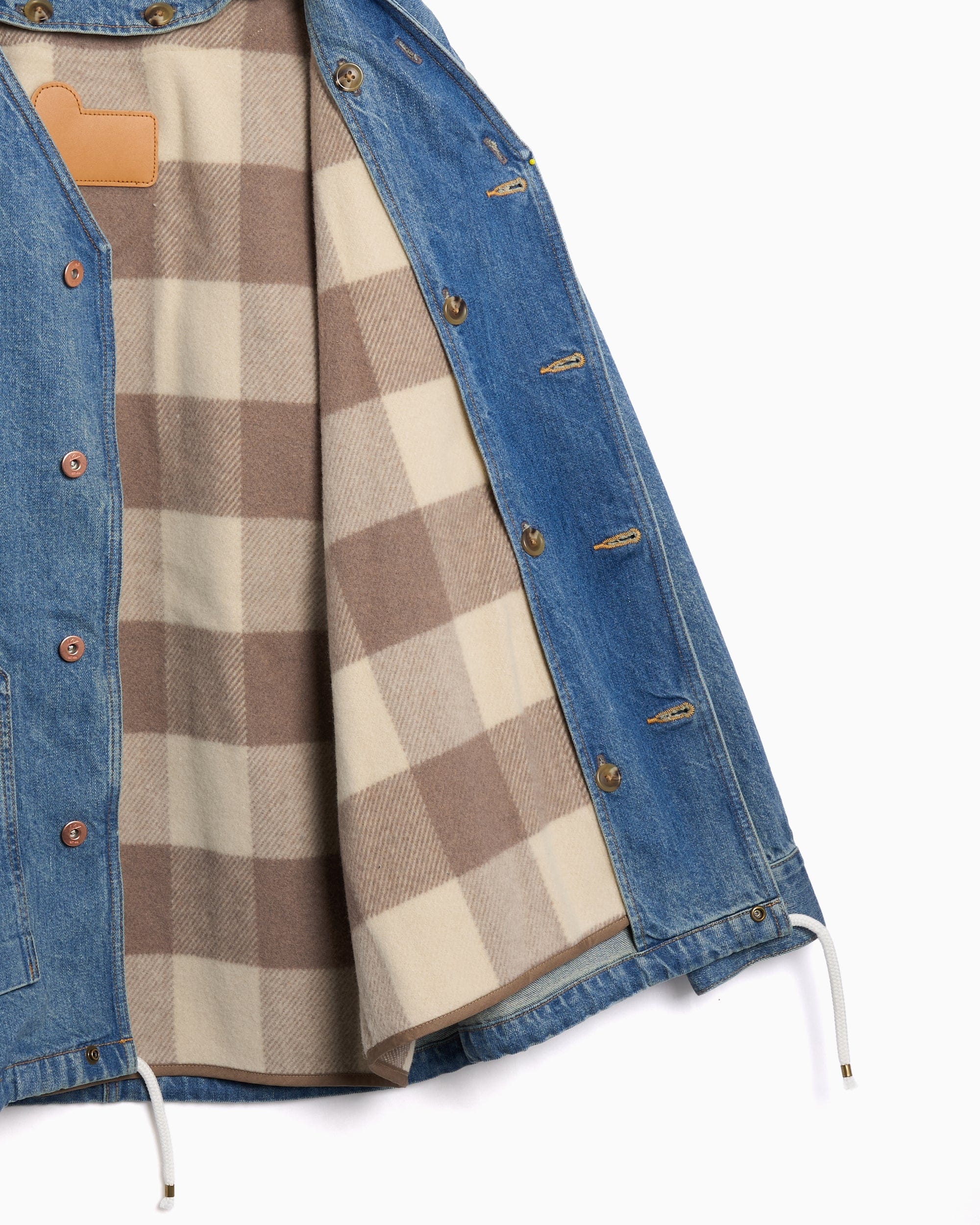 Woolrich Outdoor Label Chaqueta vaquera Oversize Desmontable Woolrich Outdoor Label Ranch para hombre