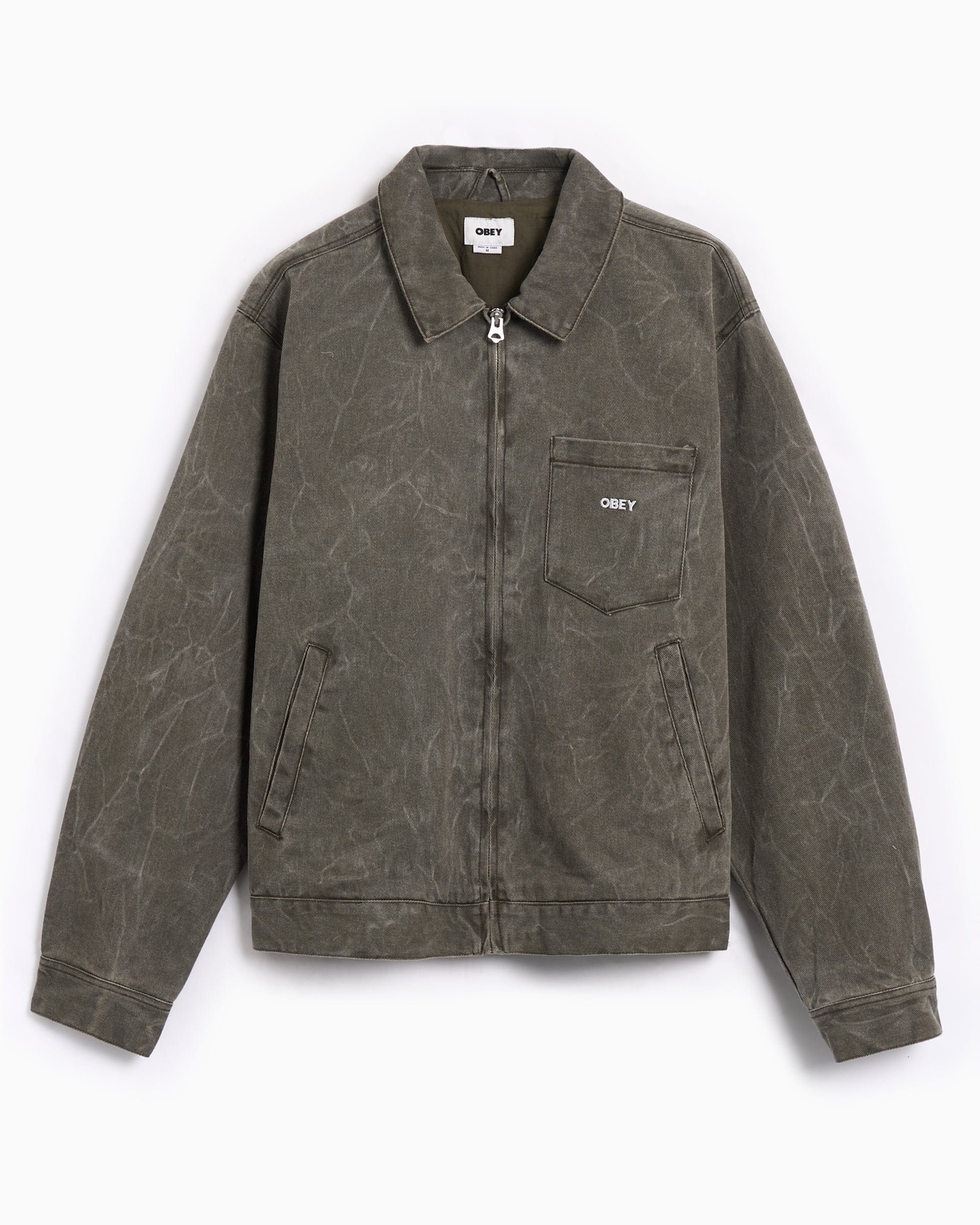 OBEY Clothing Chaqueta vaquera OBEY Clothing Workman para hombre
