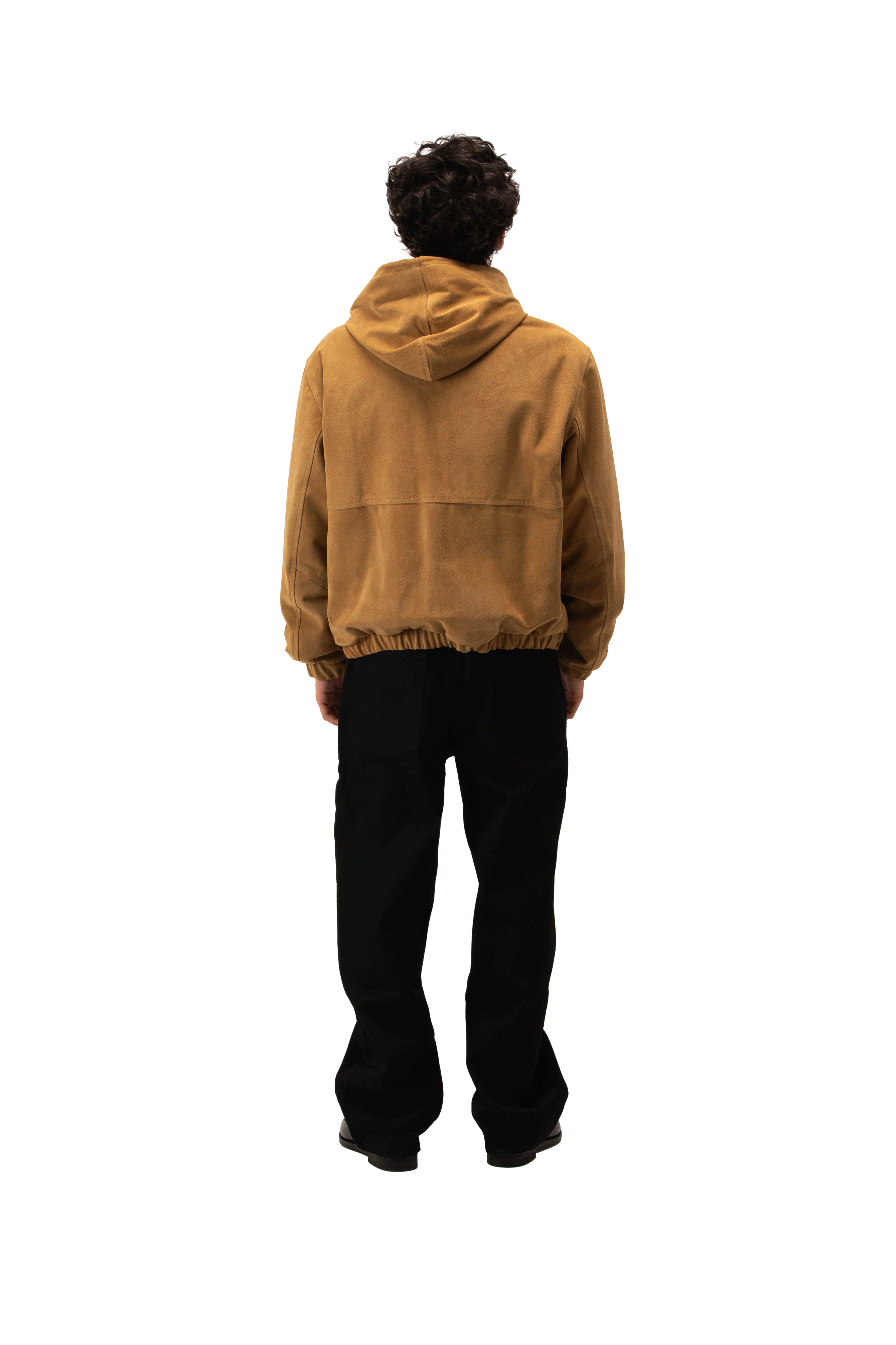 One Block Down Active Suede Leather Jacket