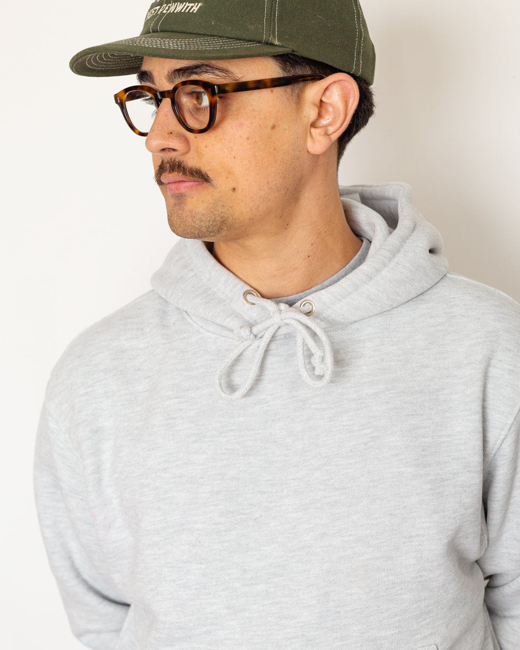 Power Goods Super Weight Hoodie - Heather Grey
