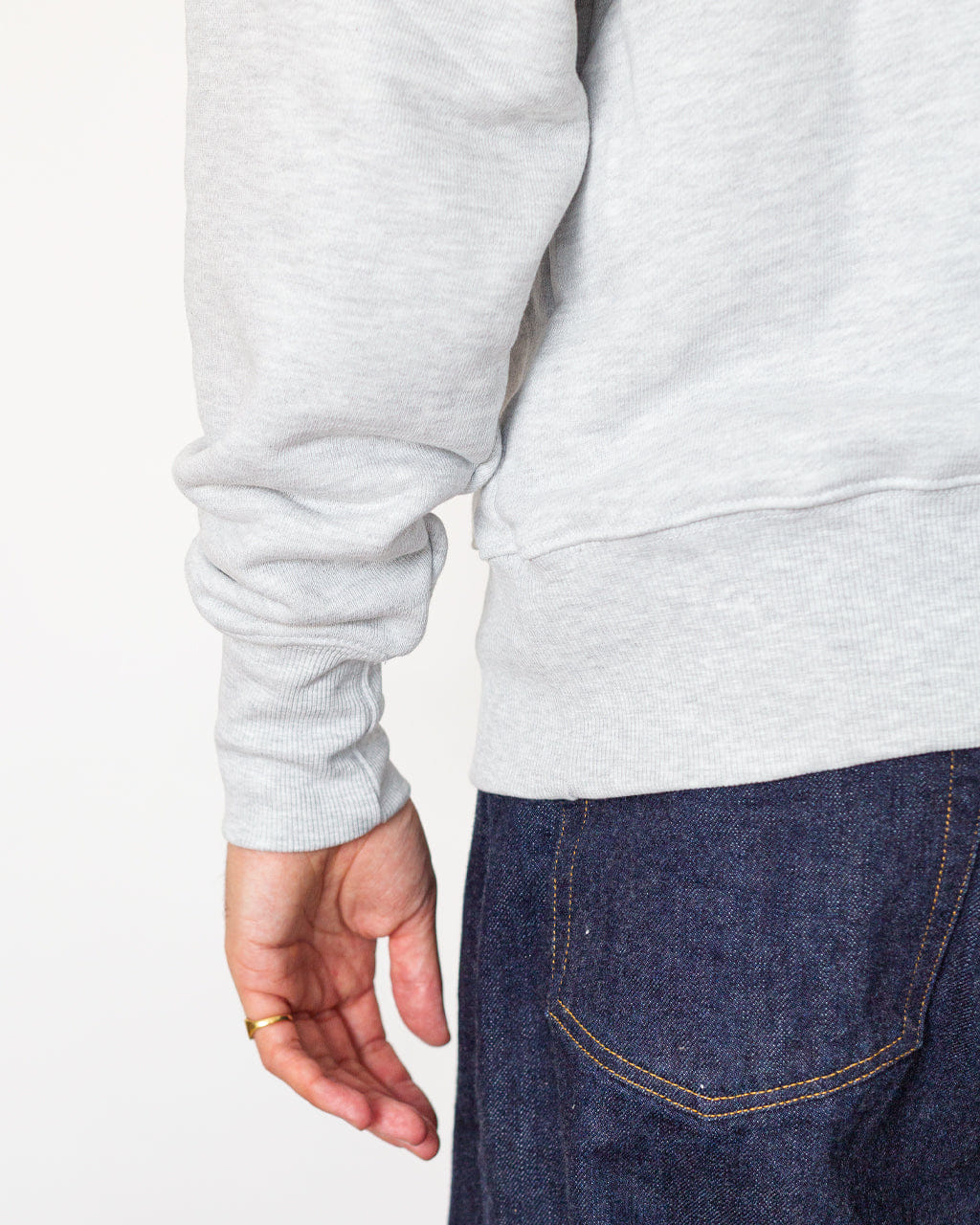 Power Goods Super Weight Hoodie - Heather Grey