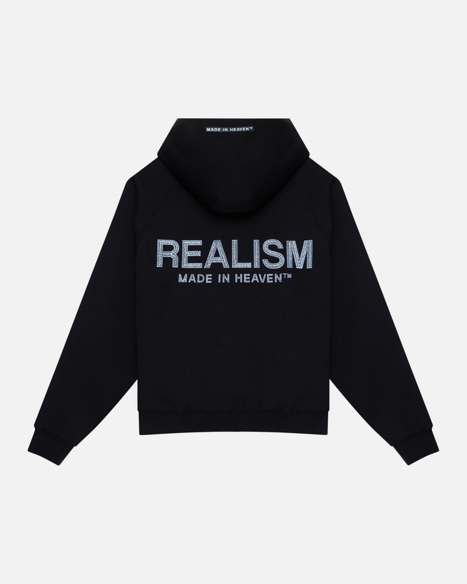 Realism SSS REALISM GLIMMER LOGO HOODIE BLACK ICE