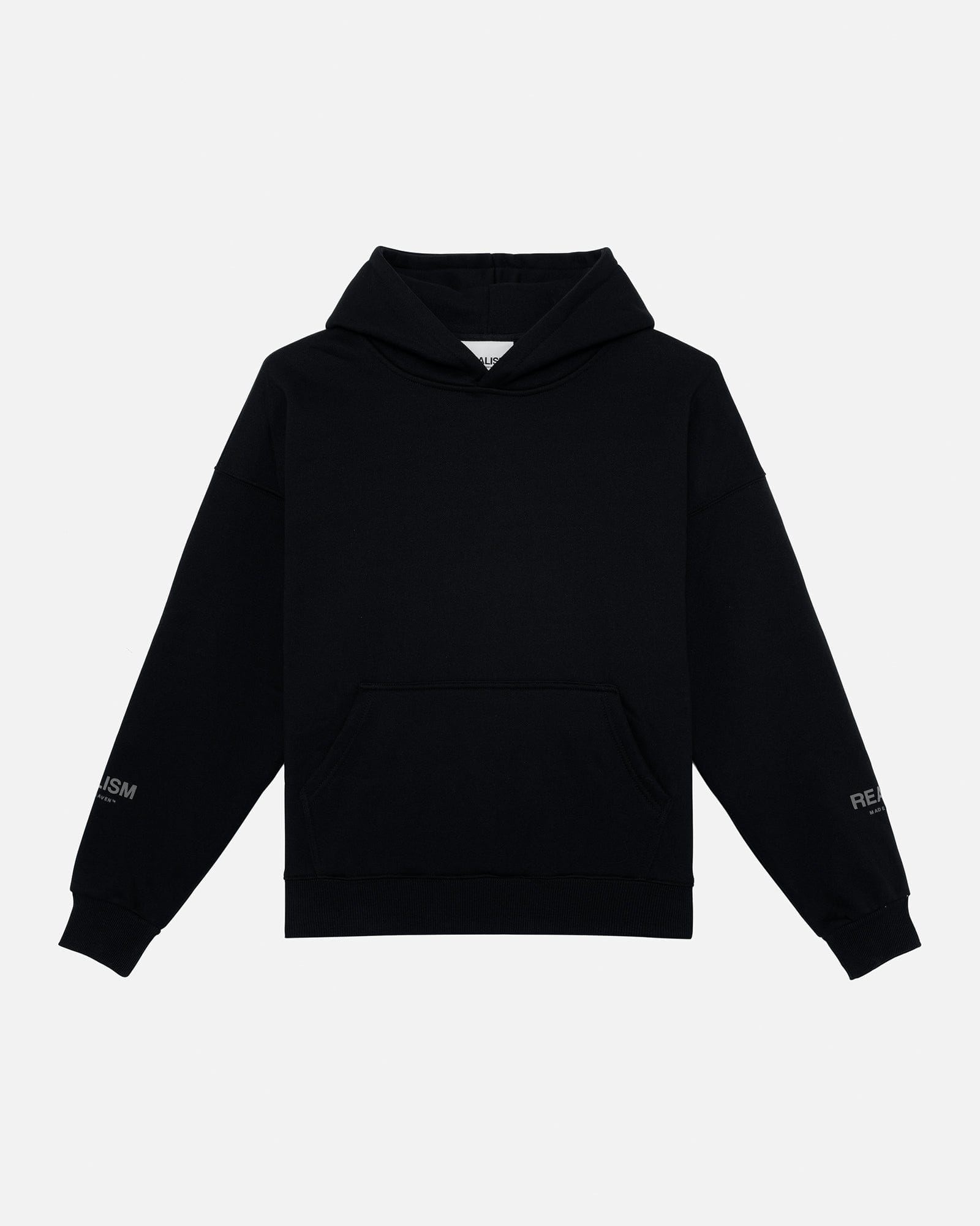 Realism SSS REALISM COURT BOXY HOODIE BLACK V2
