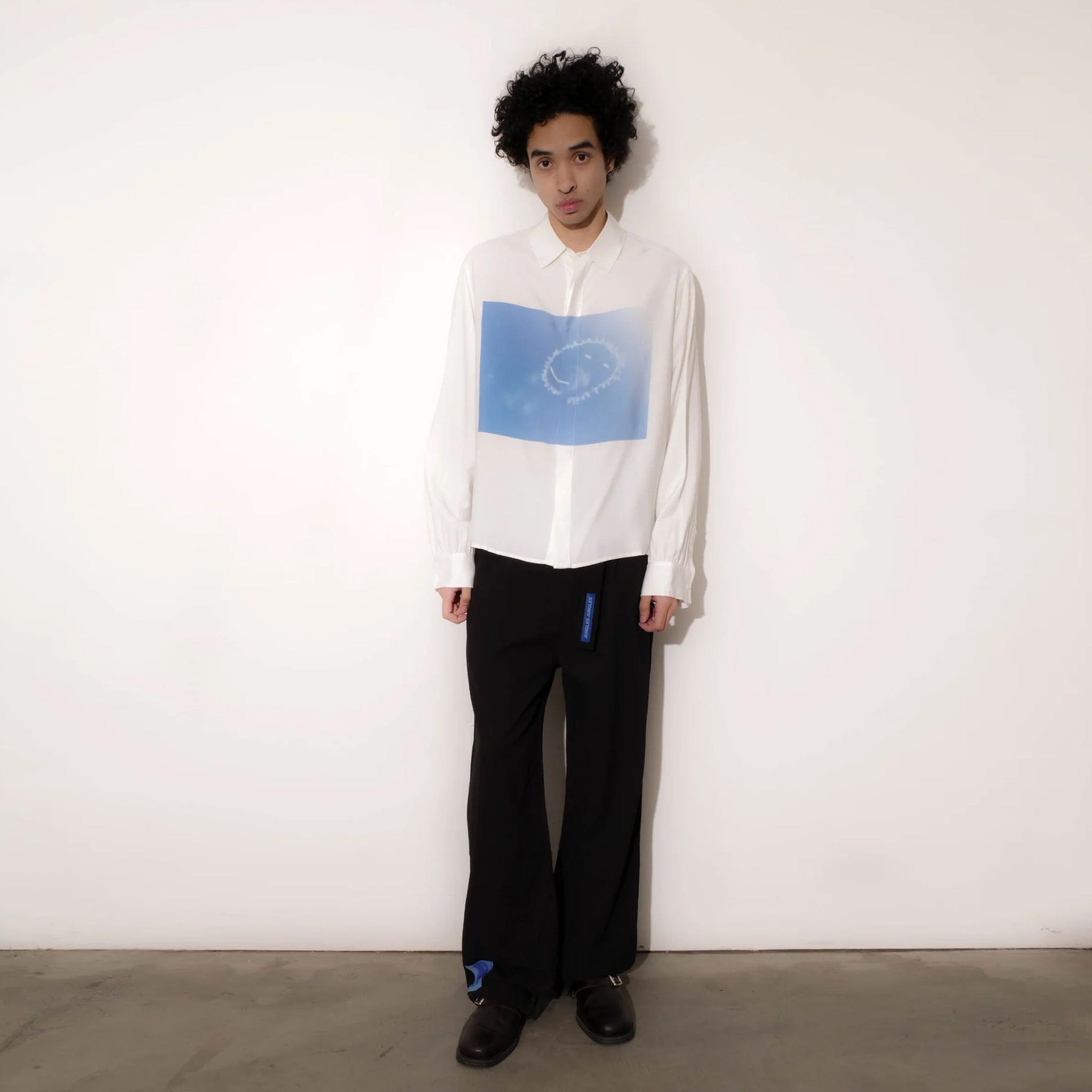 Jungles CLOUD SMILE LS BUTTON UP SHIRT