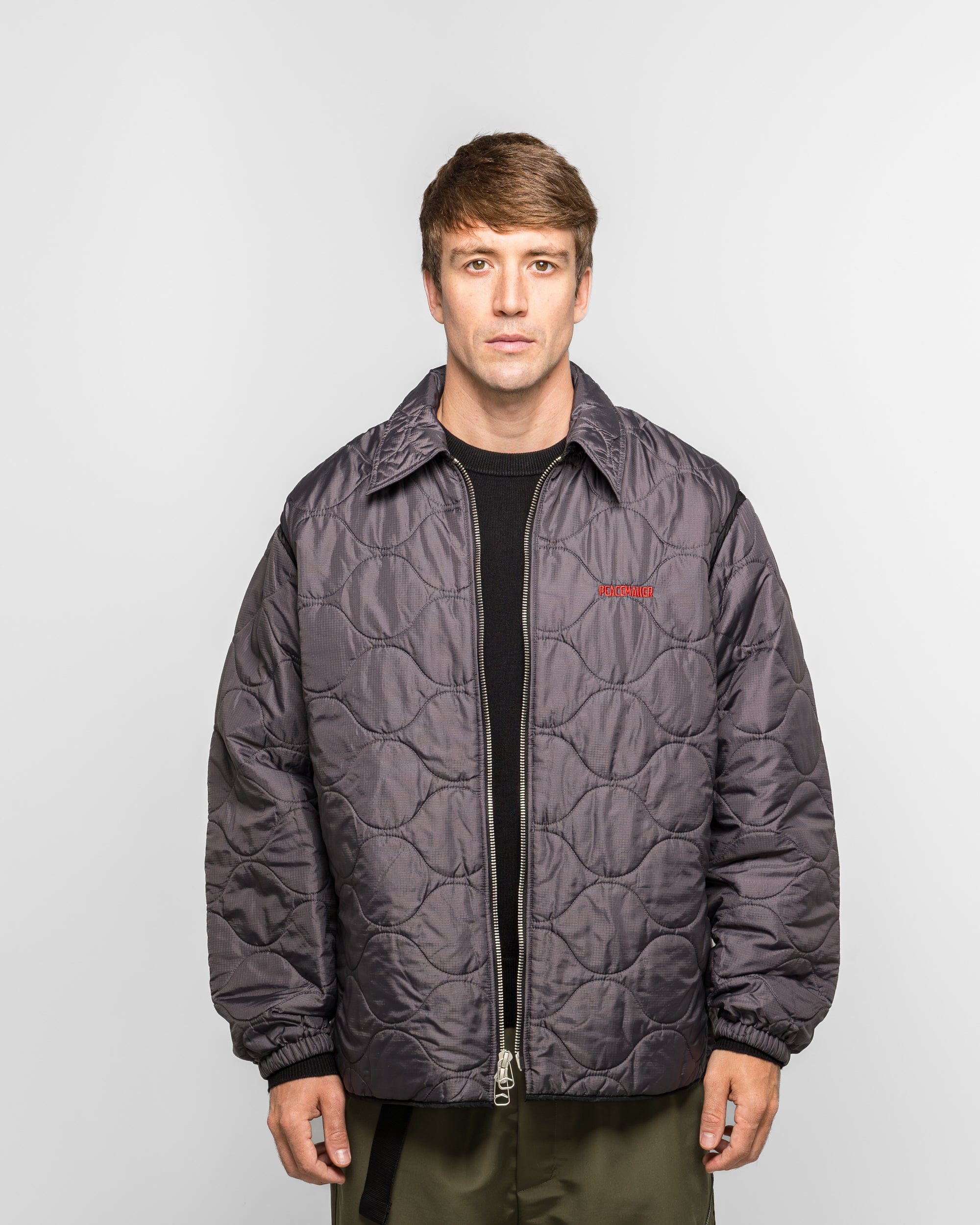 OAMC Peacemaker Combat Overshirt - Black/Red