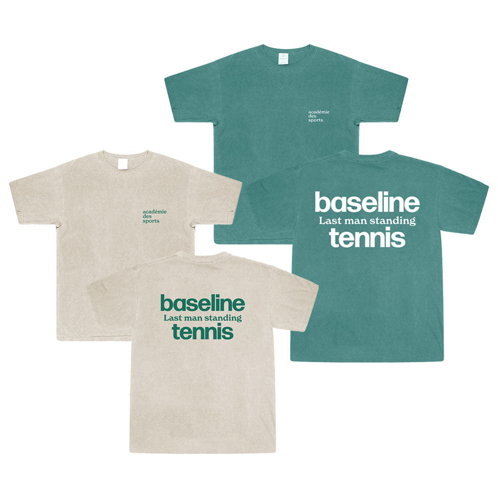 Vice 84 Baseline Washed Tees Twinpack - Green/Stone