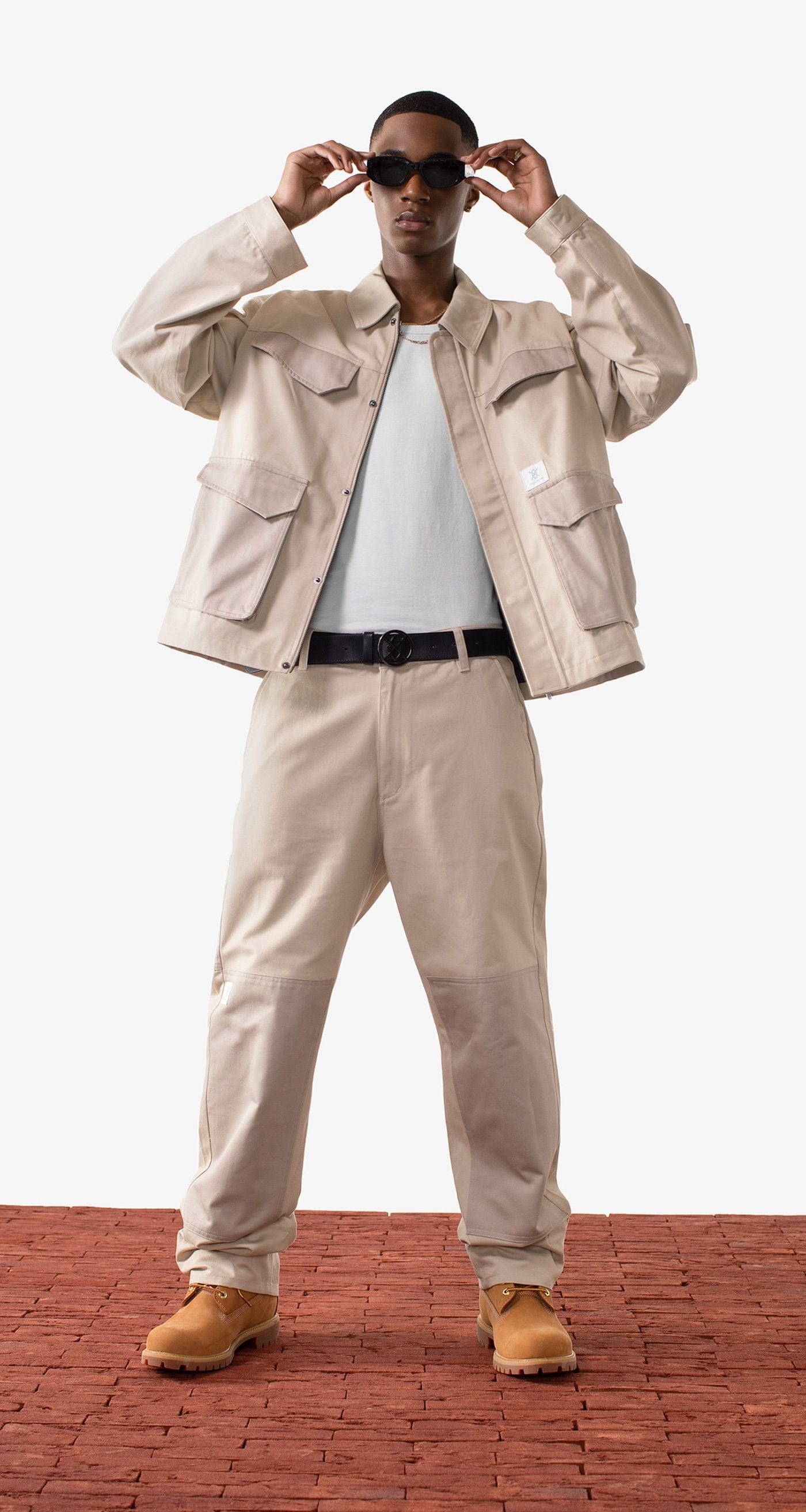 Daily Paper Beige Mamun Jacket