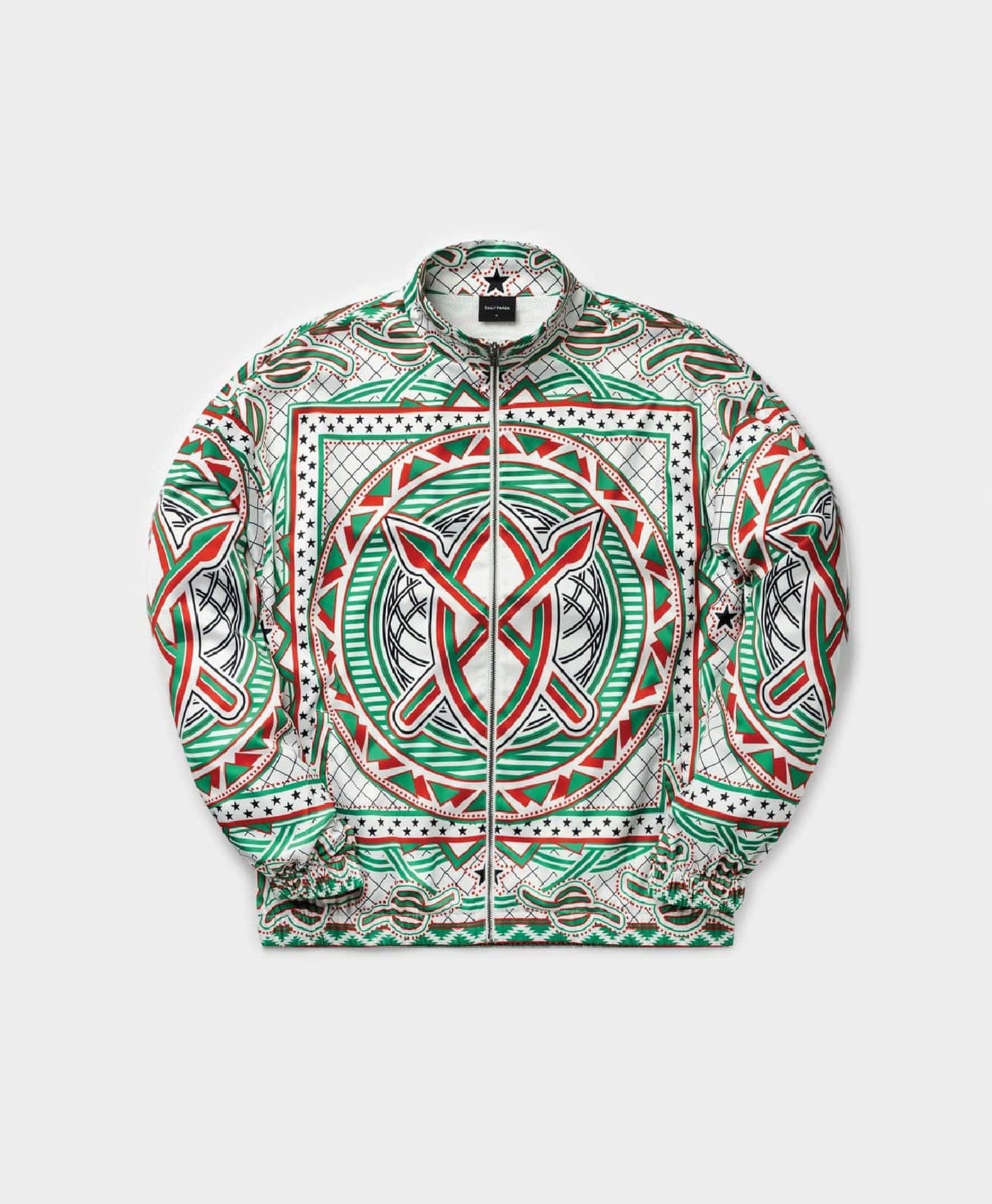 Daily Paper Green Red Moke Jacket