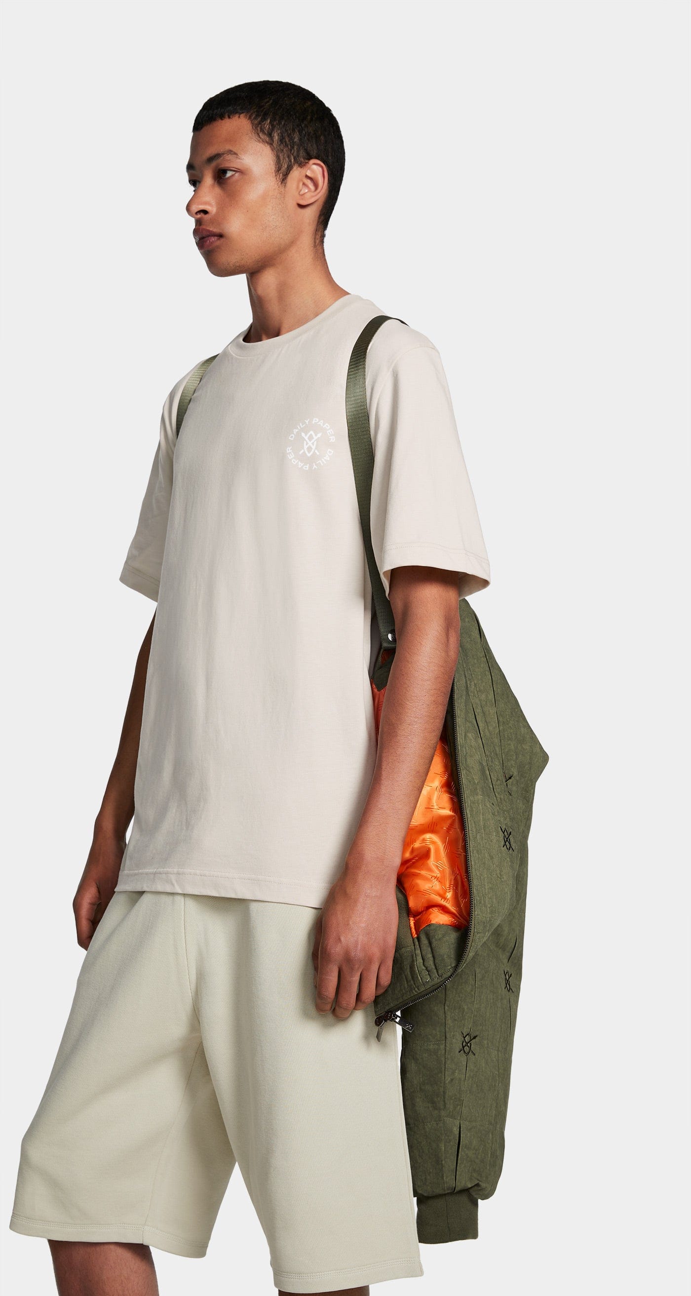 Daily Paper Army Green Rasal Bomber Jacket