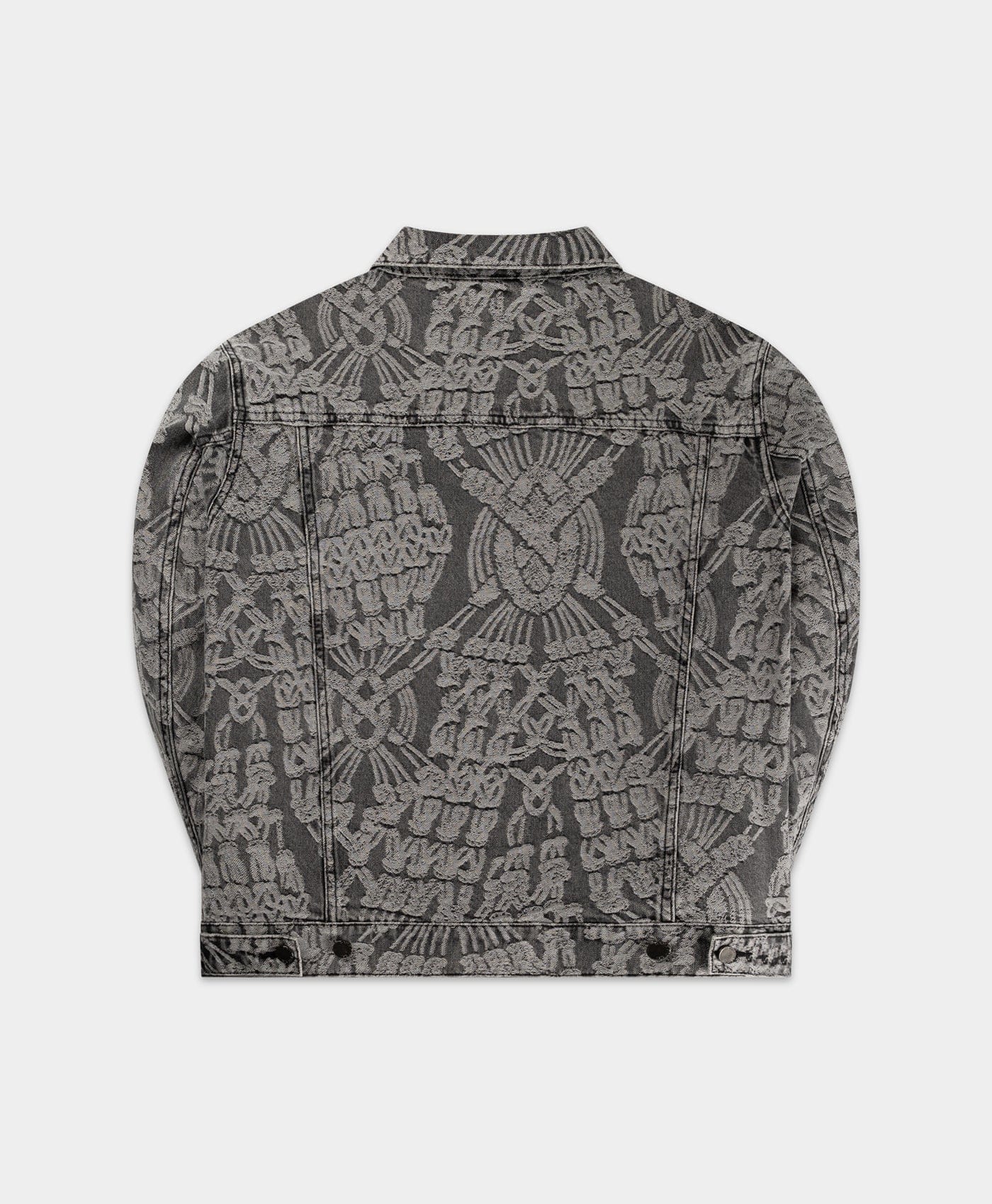 Daily Paper Grey Denim Macrame Jacket