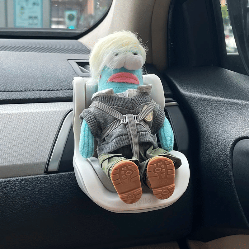 MY Funbox Official Store Premium Acrylic Toy / Labubu / Crybaby Car Seat