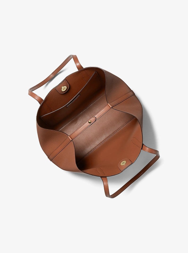 Avalon Medium Pebbled Leather Tote Bag