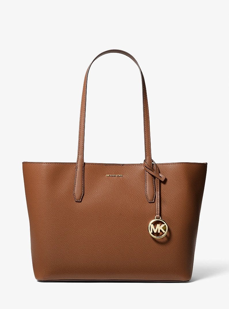 Avalon Medium Pebbled Leather Tote Bag