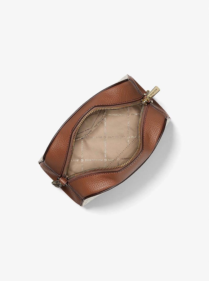 Ashton Extra-Small Signature Logo Camera Crossbody Bag