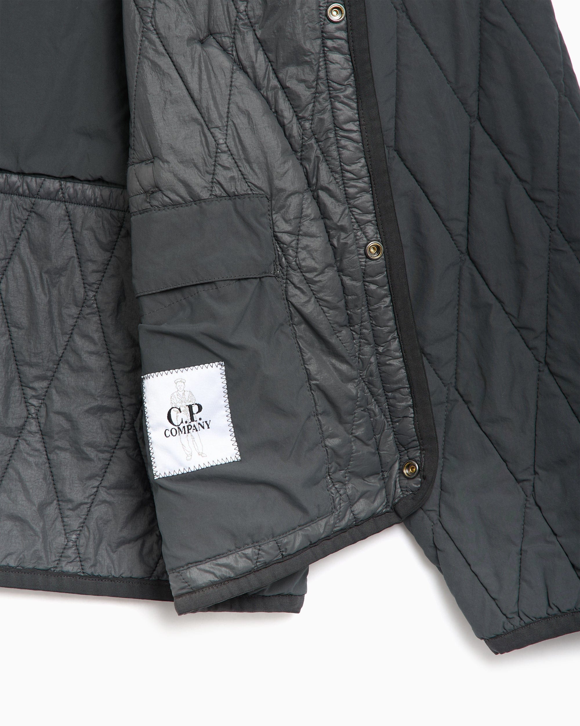 CP Company Chaqueta guateada bordado CP Company para hombre