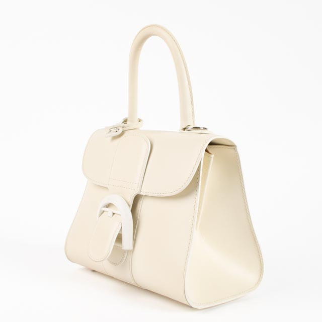 Delvaux Ivory Box Calf Brillant Mini
