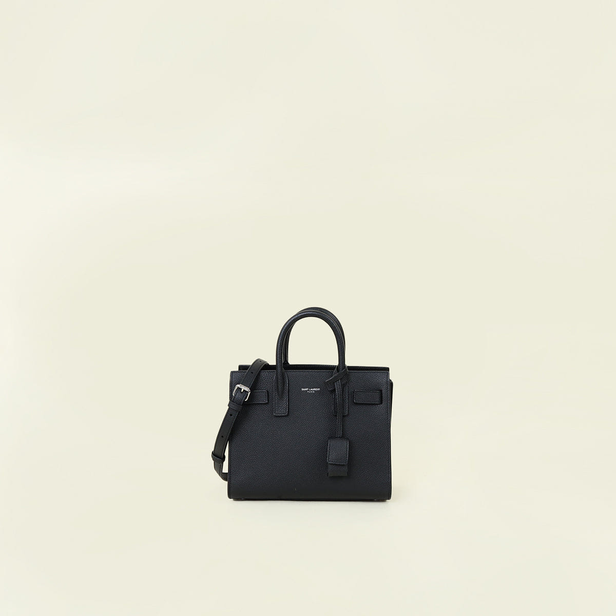 YSL Black Sac De Jour Nano Bag