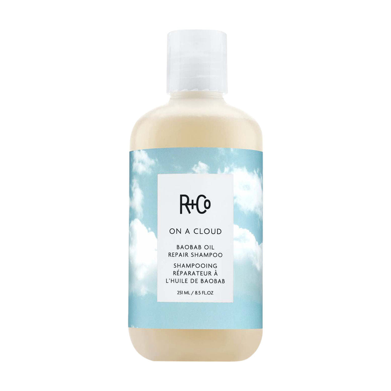 R+co On A Cloud Baobab Oil Repair Shampoo