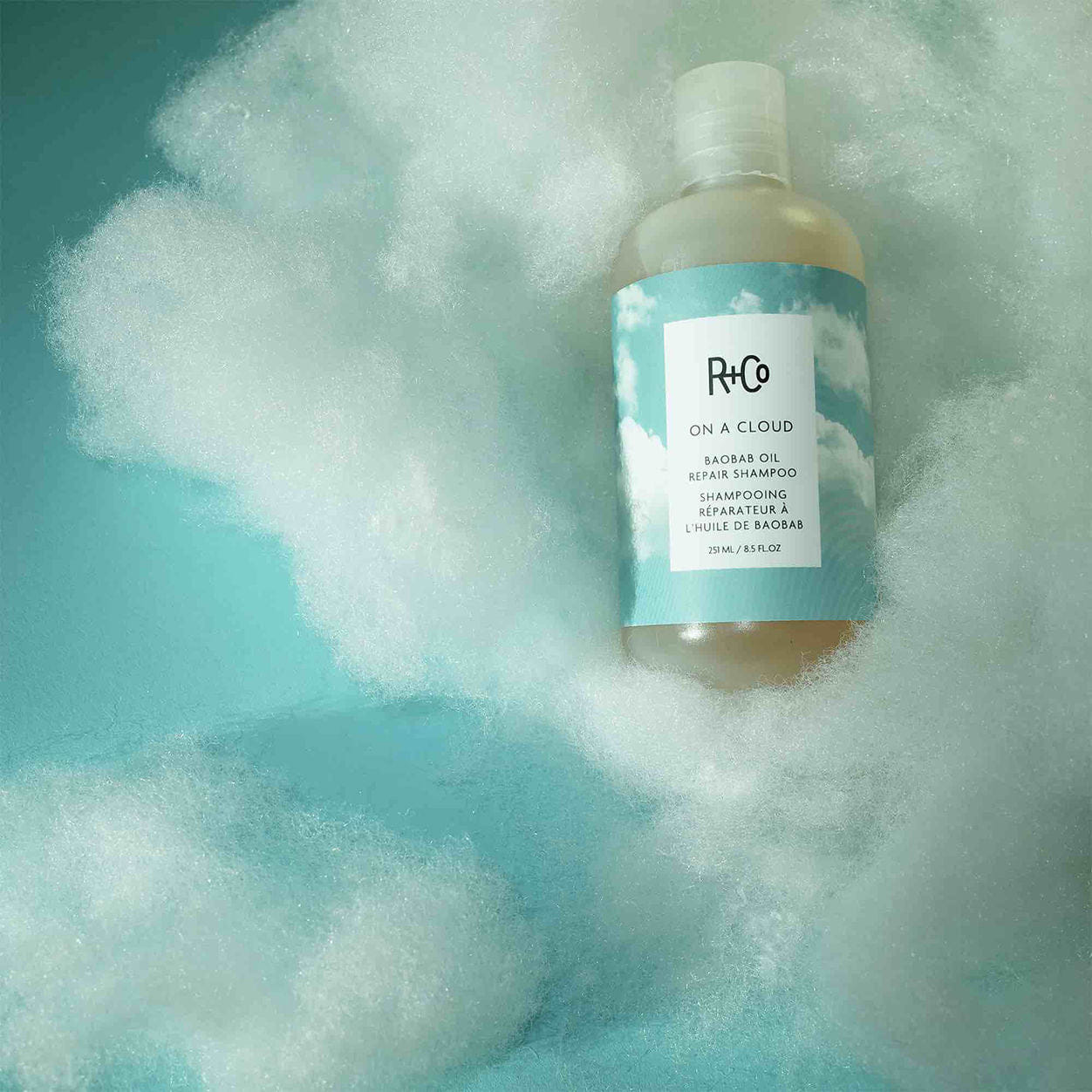 R+co On A Cloud Baobab Oil Repair Shampoo