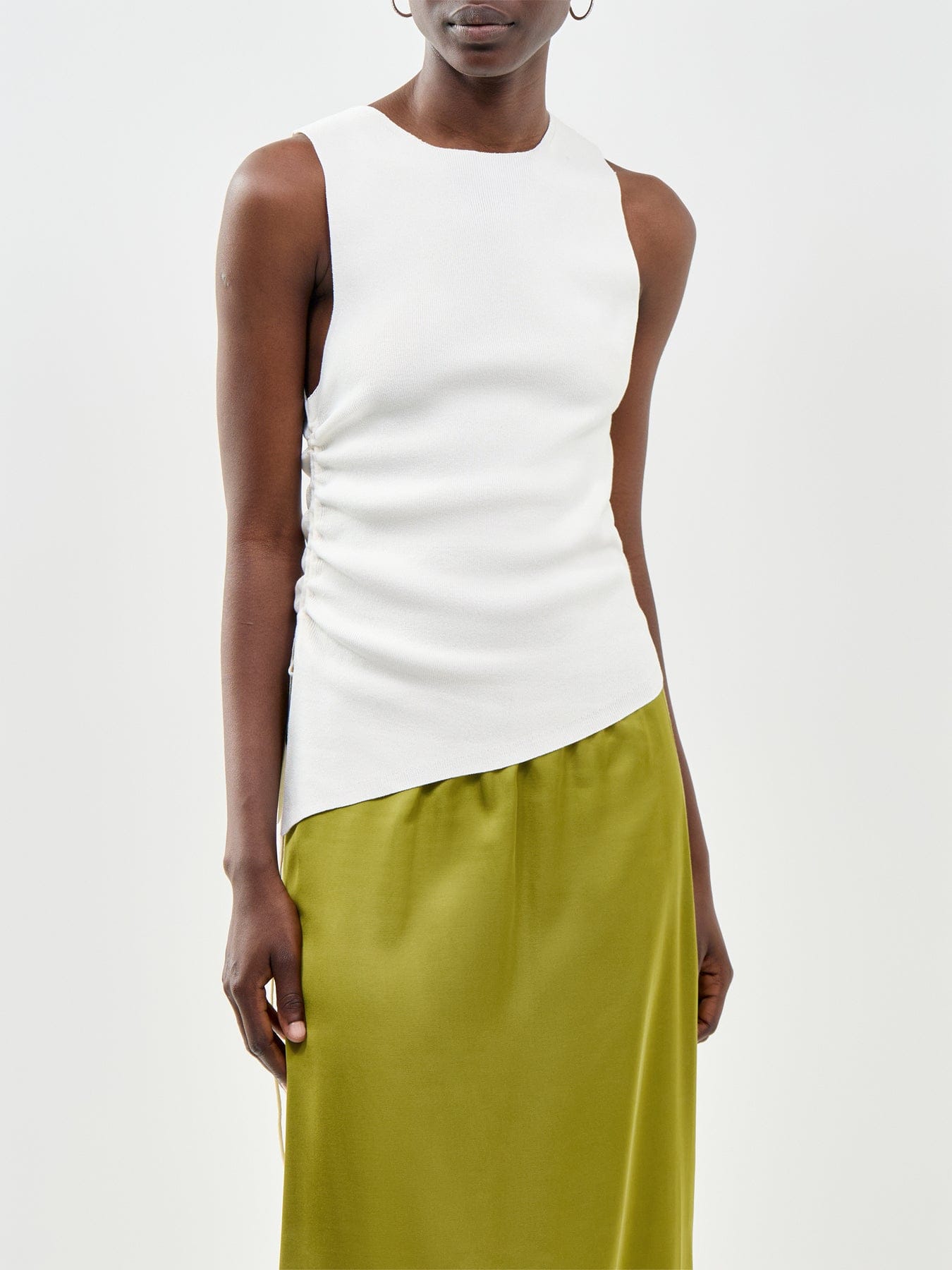ONLY Milo Tie Strap Tank Top White
