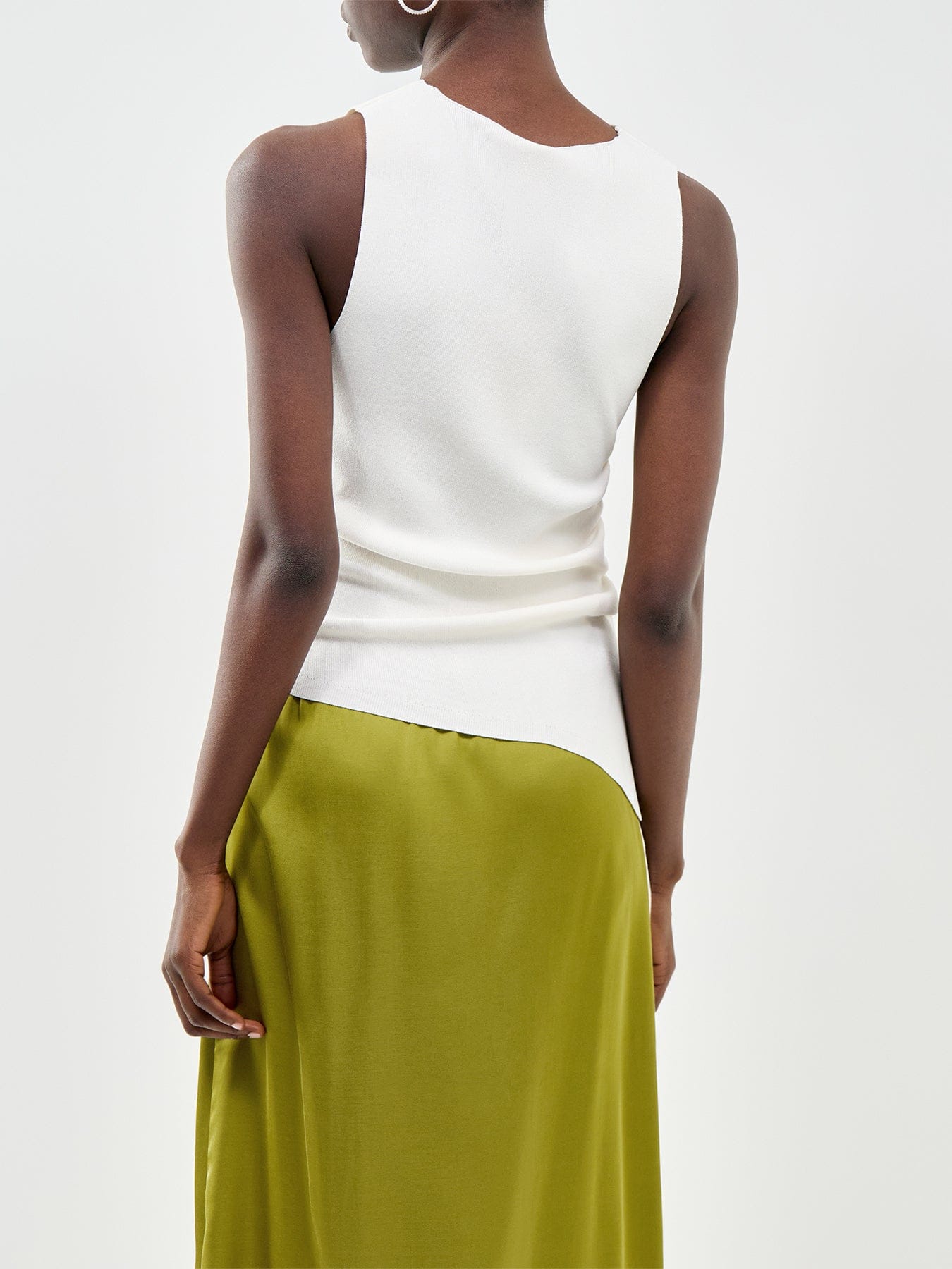ONLY Milo Tie Strap Tank Top White
