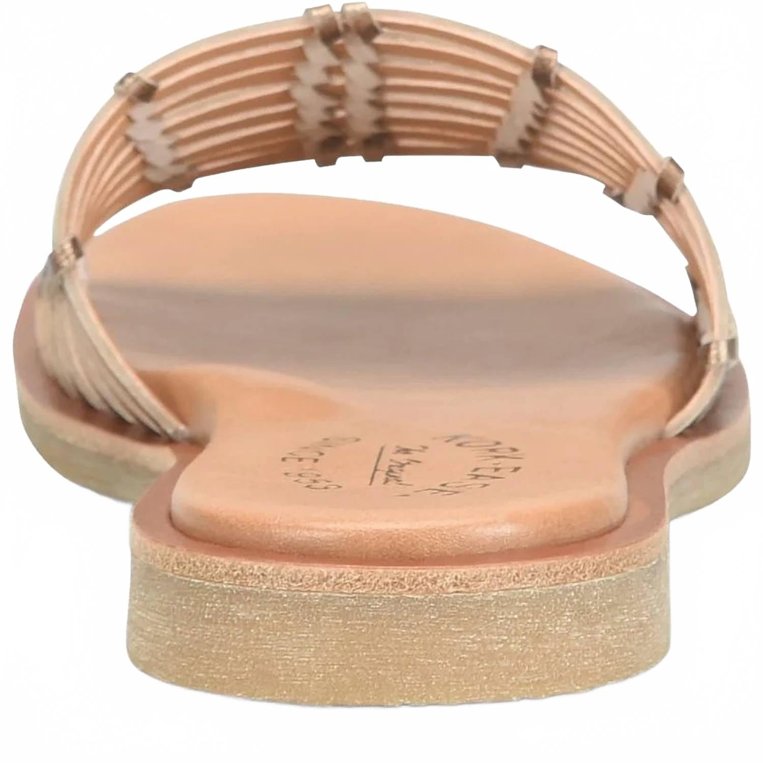 Bronze Women's Deja Flat Sandals In Bronze
