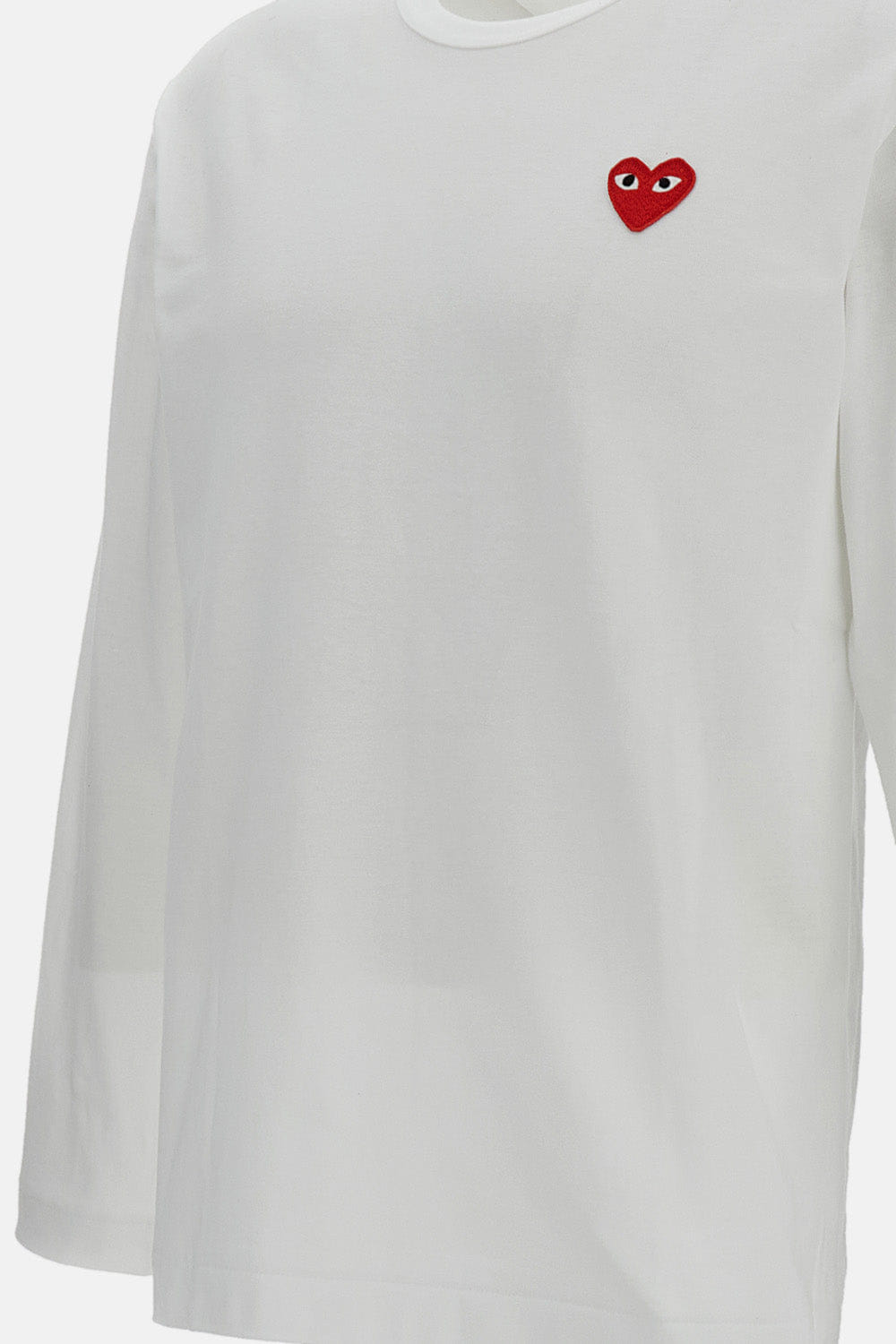 Comme des Garçons Play T - SHIRT EMBLEM CUORE ROSSO