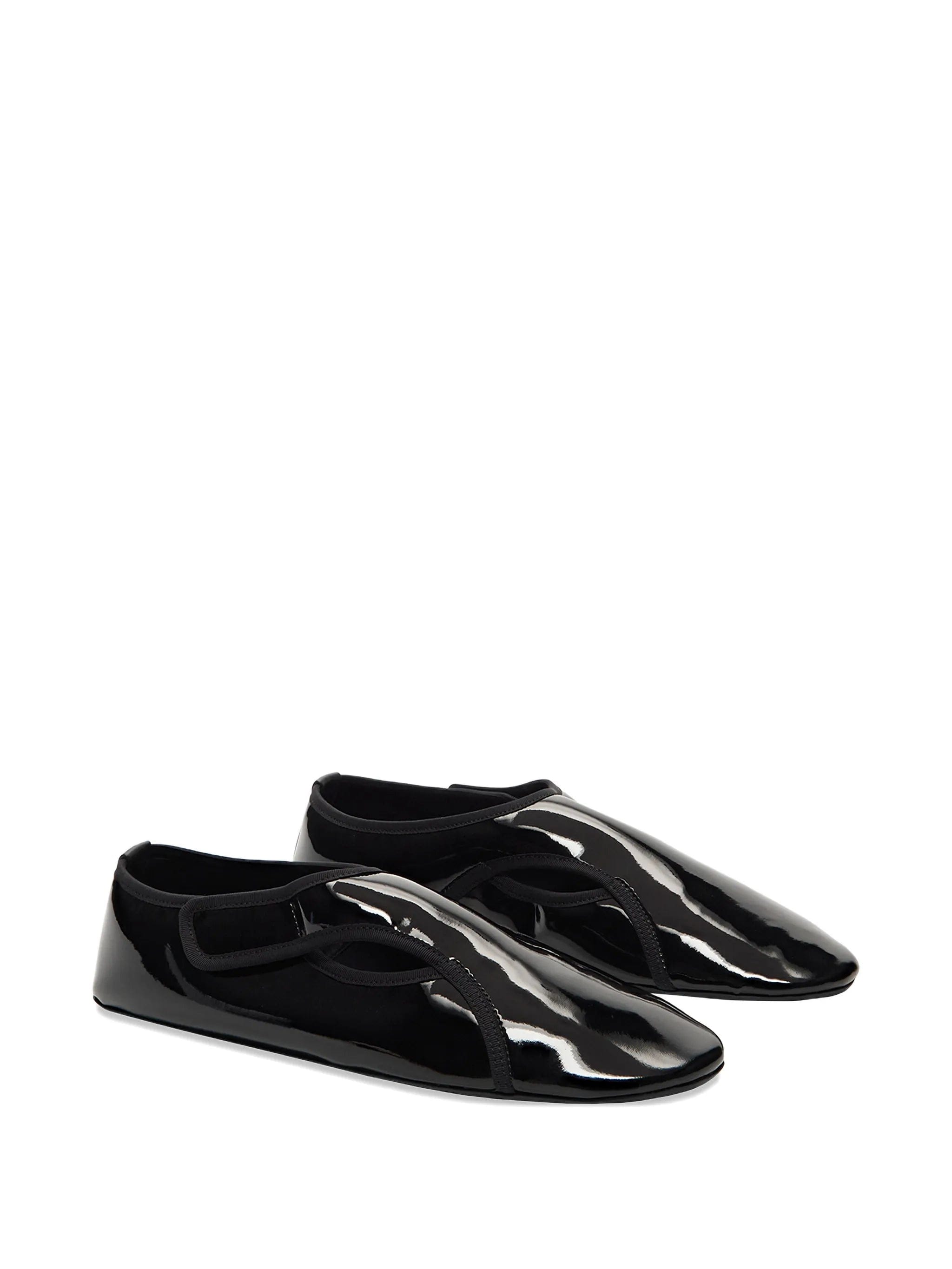 Alaïa patent - finish ballet flats