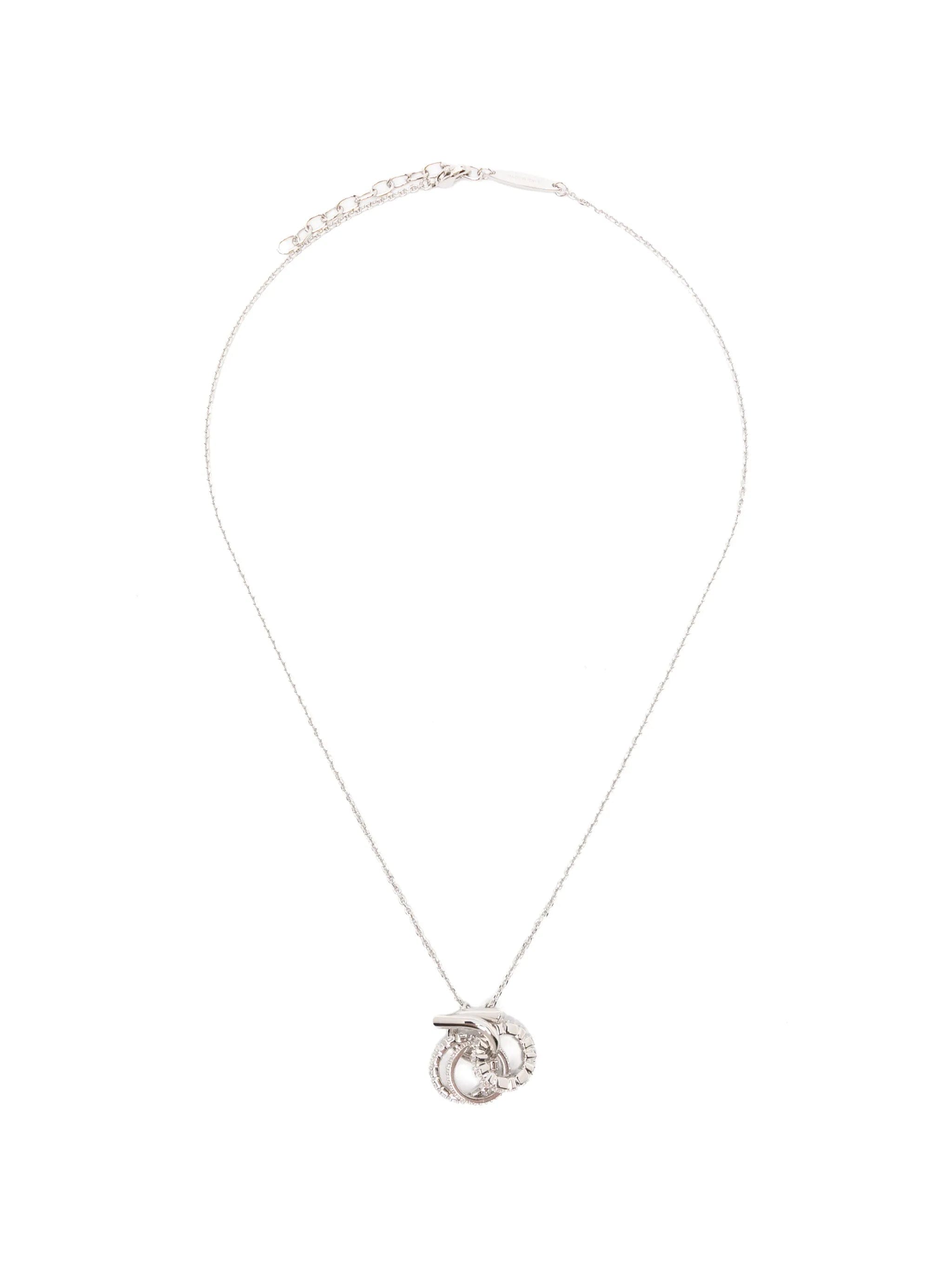 Ferragamo crystal - embellished necklace