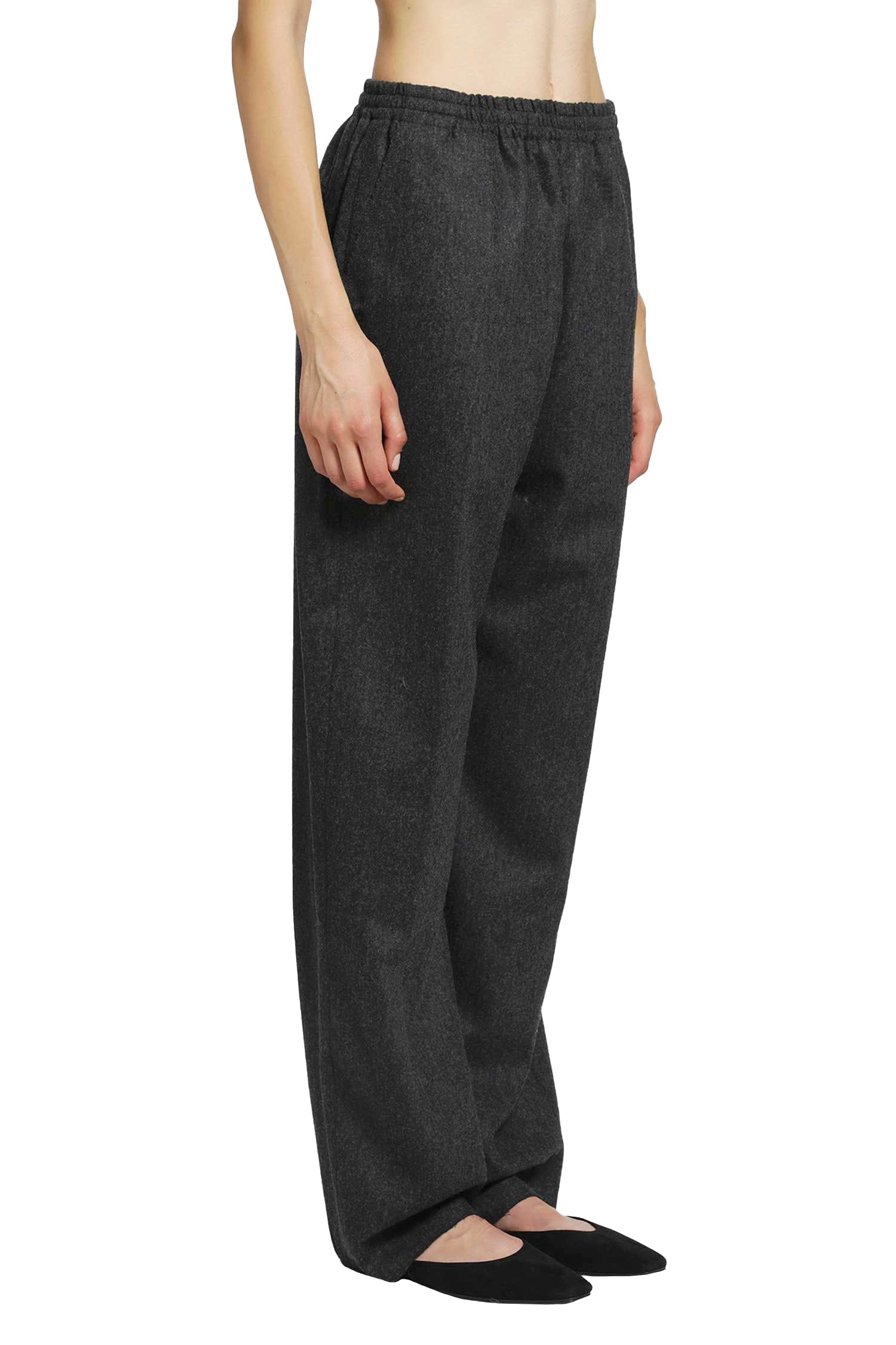JIL Sander Wool Flannel Trousers