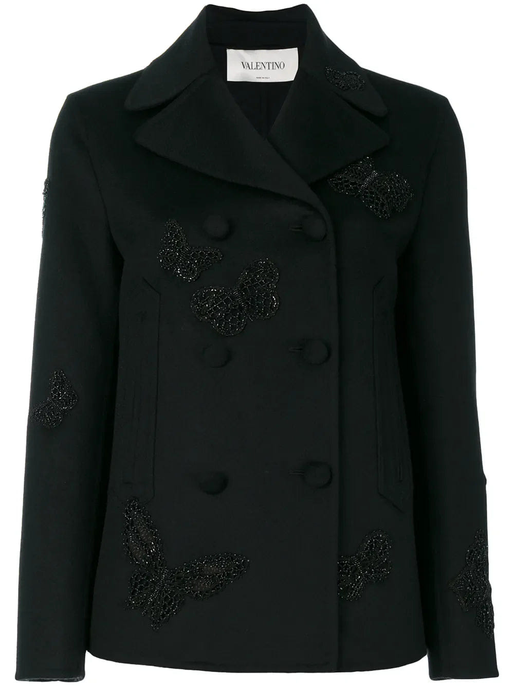 Valentino Garavani Butterfly - Embroidered Coat