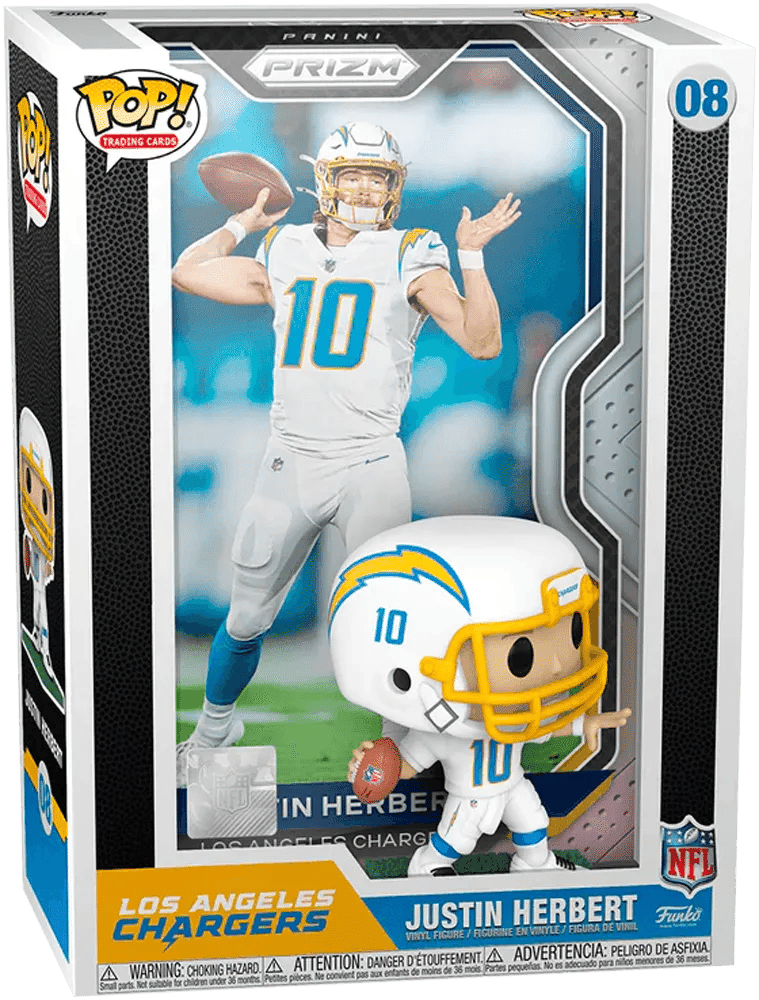 Funko NFL - Justin Herbert Pop! Trading Card