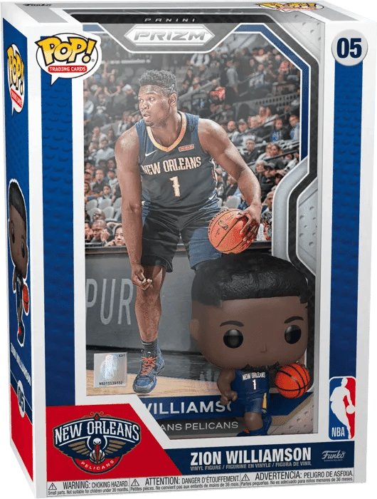 Funko NBA - Zion Williamson Pop! Trading Card